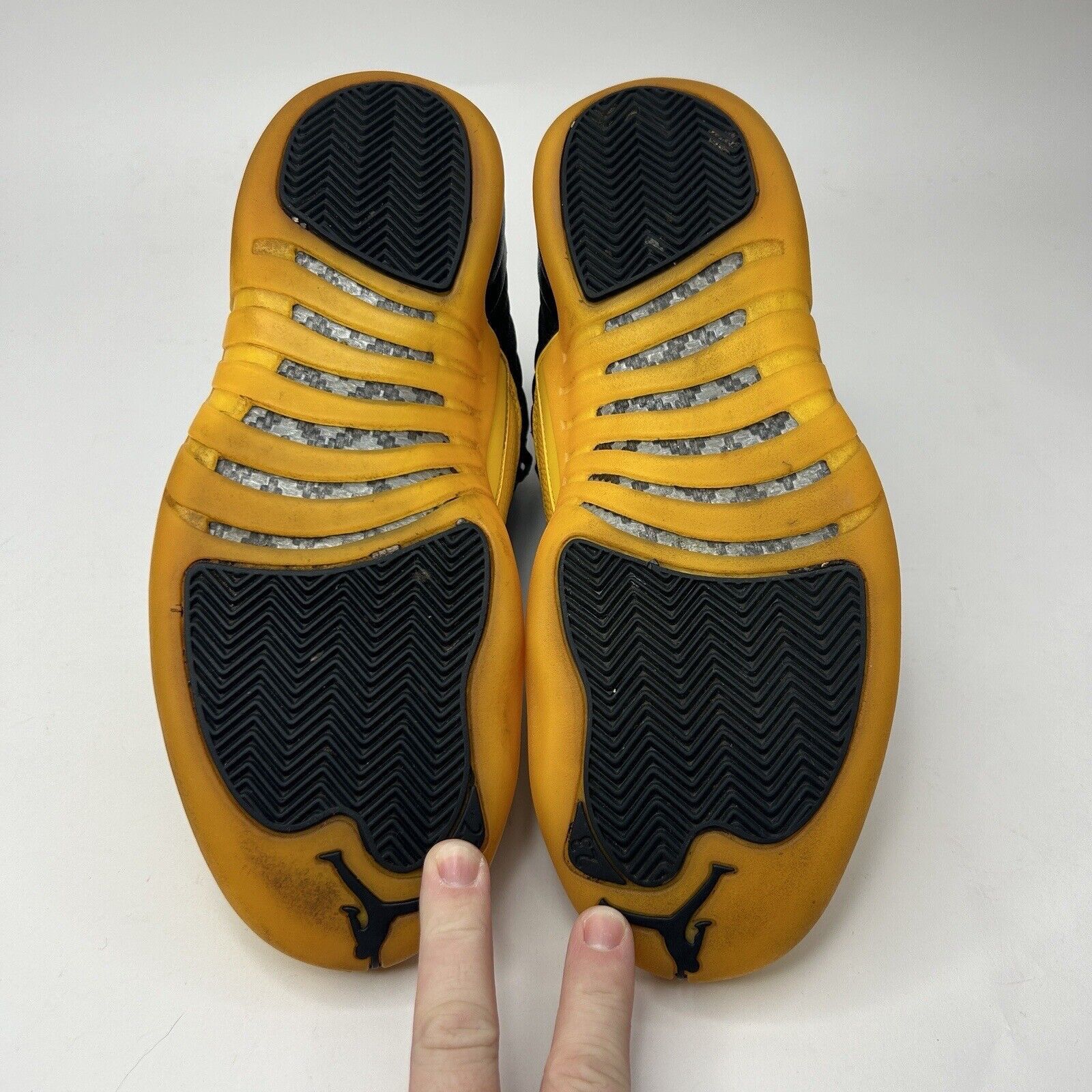 Nike Nike Air Jordan 12 Retro “Black University Gold” 2023 Size US 8.5 / EU 41-42 - 7 Thumbnail