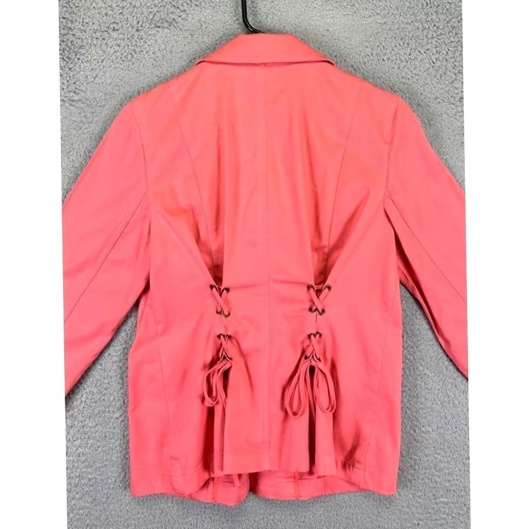 Talbots Talbots Jacket Women Small Pink Stretch Coat Pocket Button Casual Outdoor Ladies Size S / US 4 / IT 40 - 3 Thumbnail