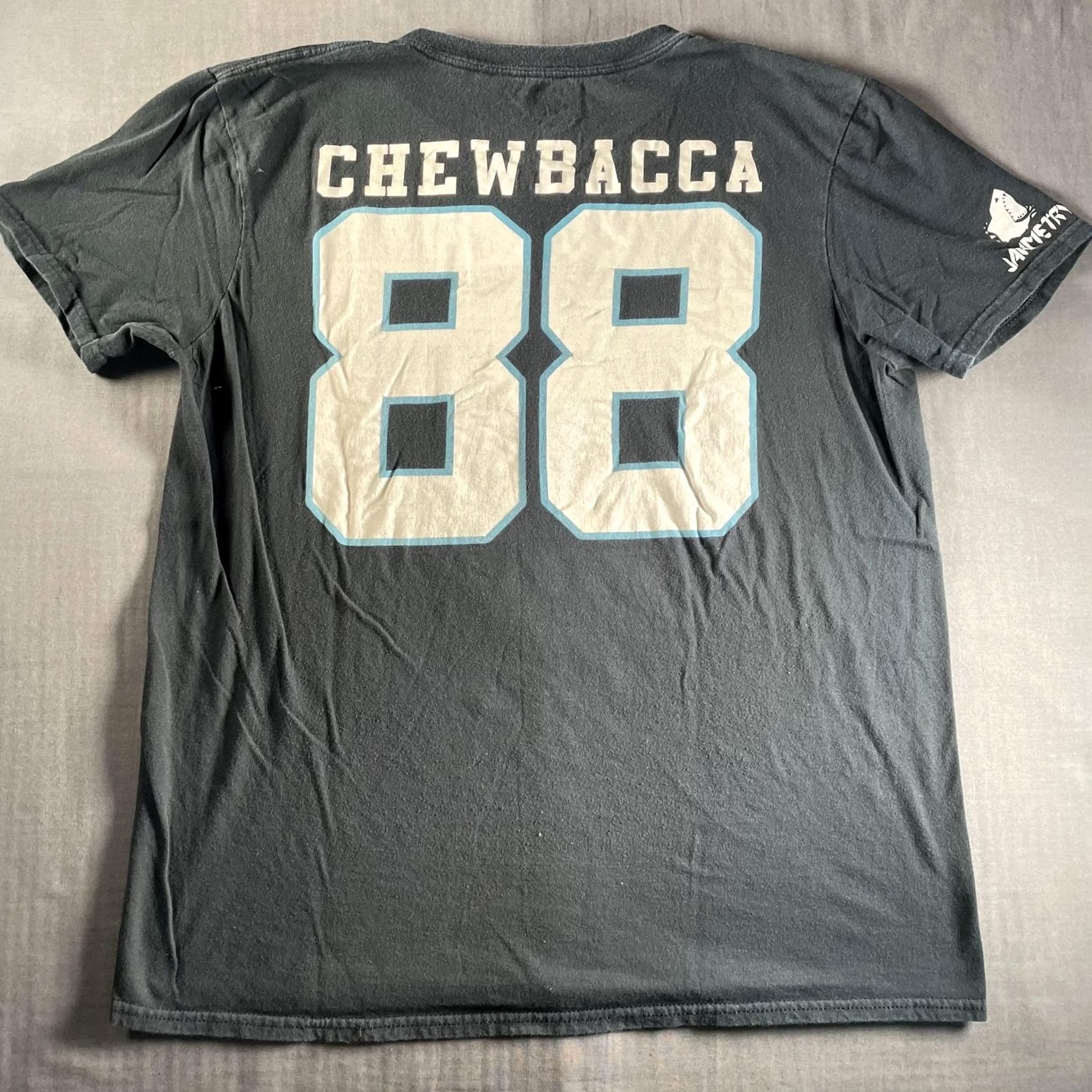 Star Wars Star Wars Chewbacca Shirt Mens L Black Blue Jawmetry Hockey Graphic Tee 88 Size US L / EU 52-54 / 3 - 6 Thumbnail