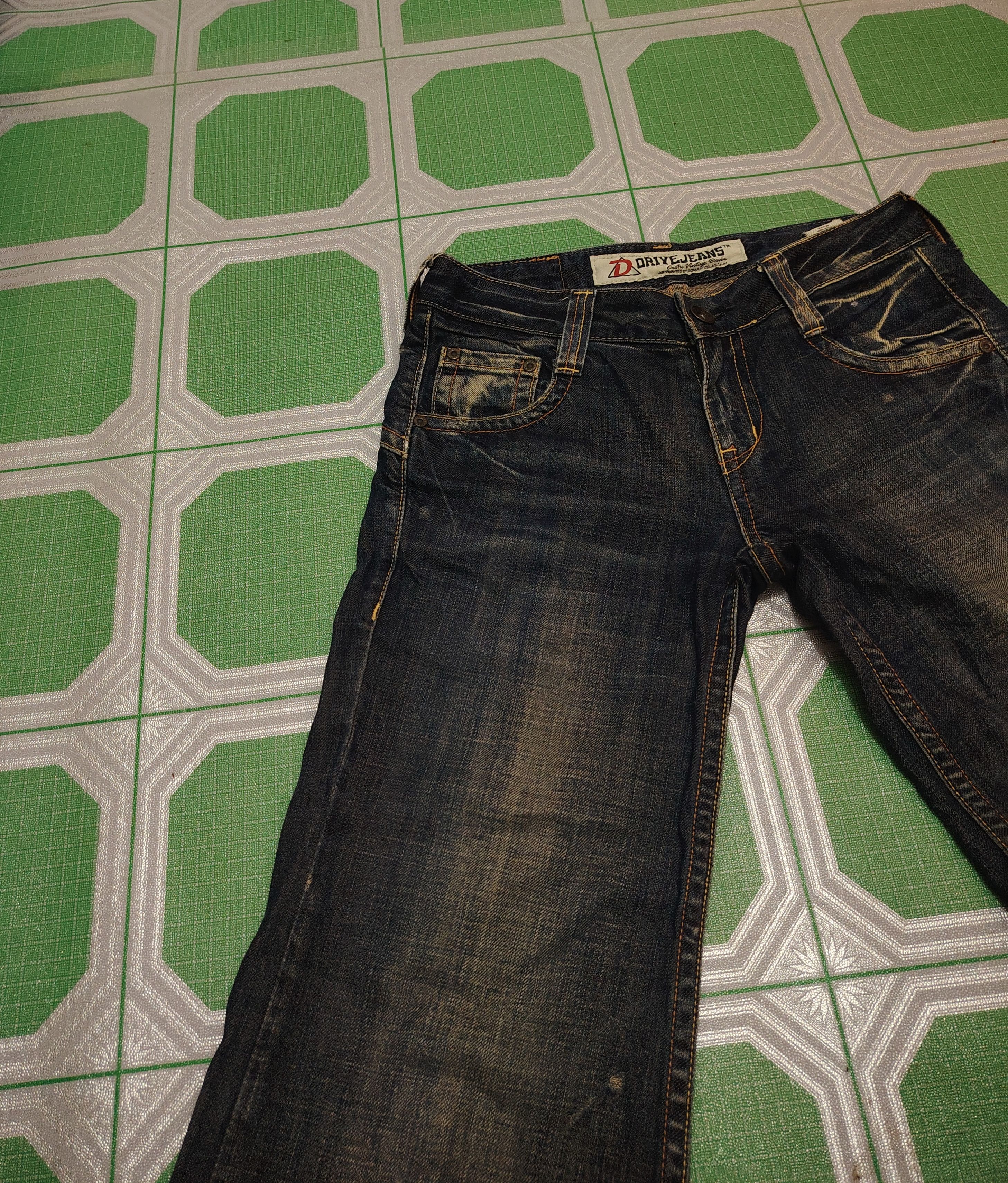 If Six Was Nine Japanese drive jeans exotic vtg denim bootcut jeans Size 30" / US 8 / IT 44 - 8 Thumbnail