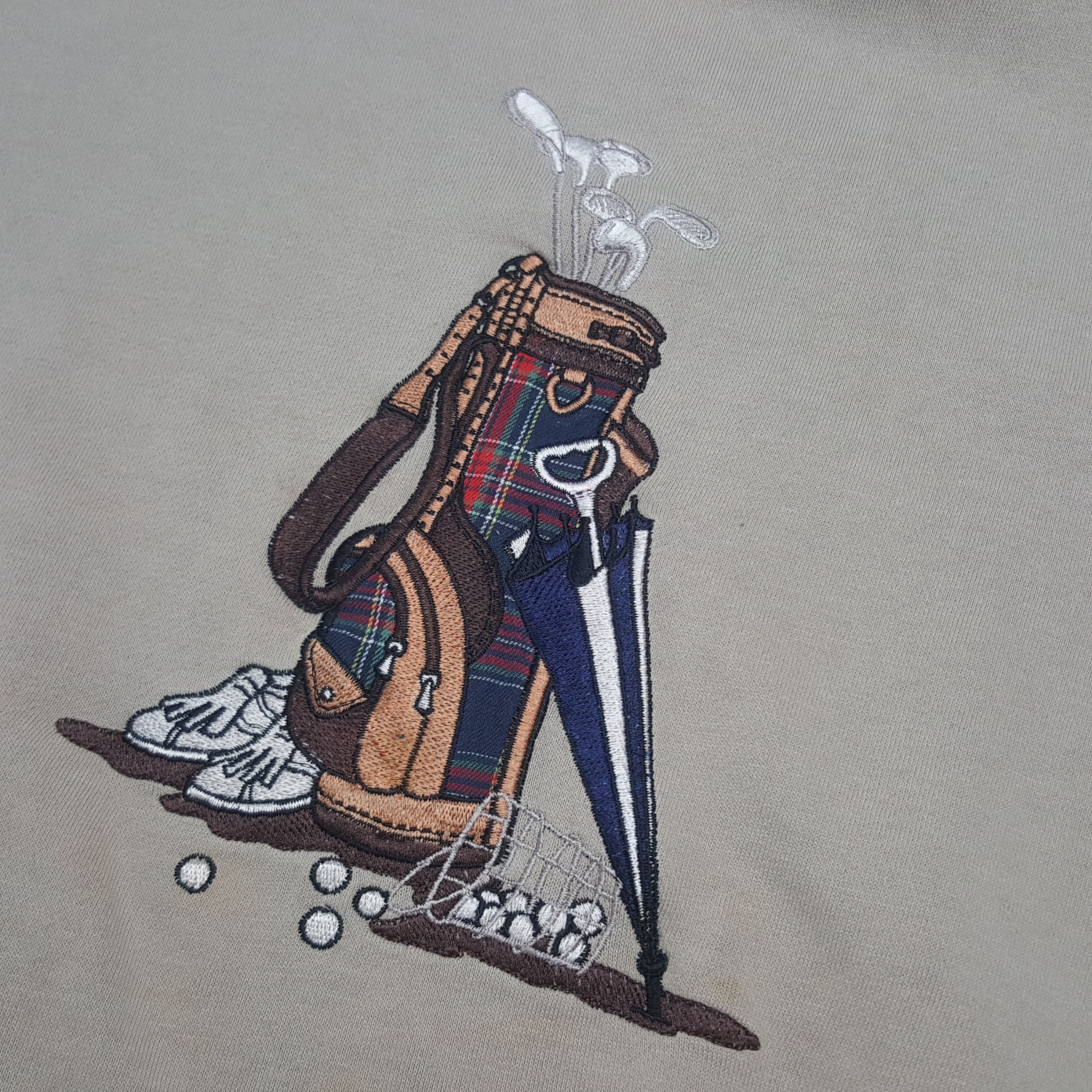 Architect Vintage ARCHITECT Embroidery Golf Sport Sweatshirt C293N17 Size US L / EU 52-54 / 3 - 6 Thumbnail