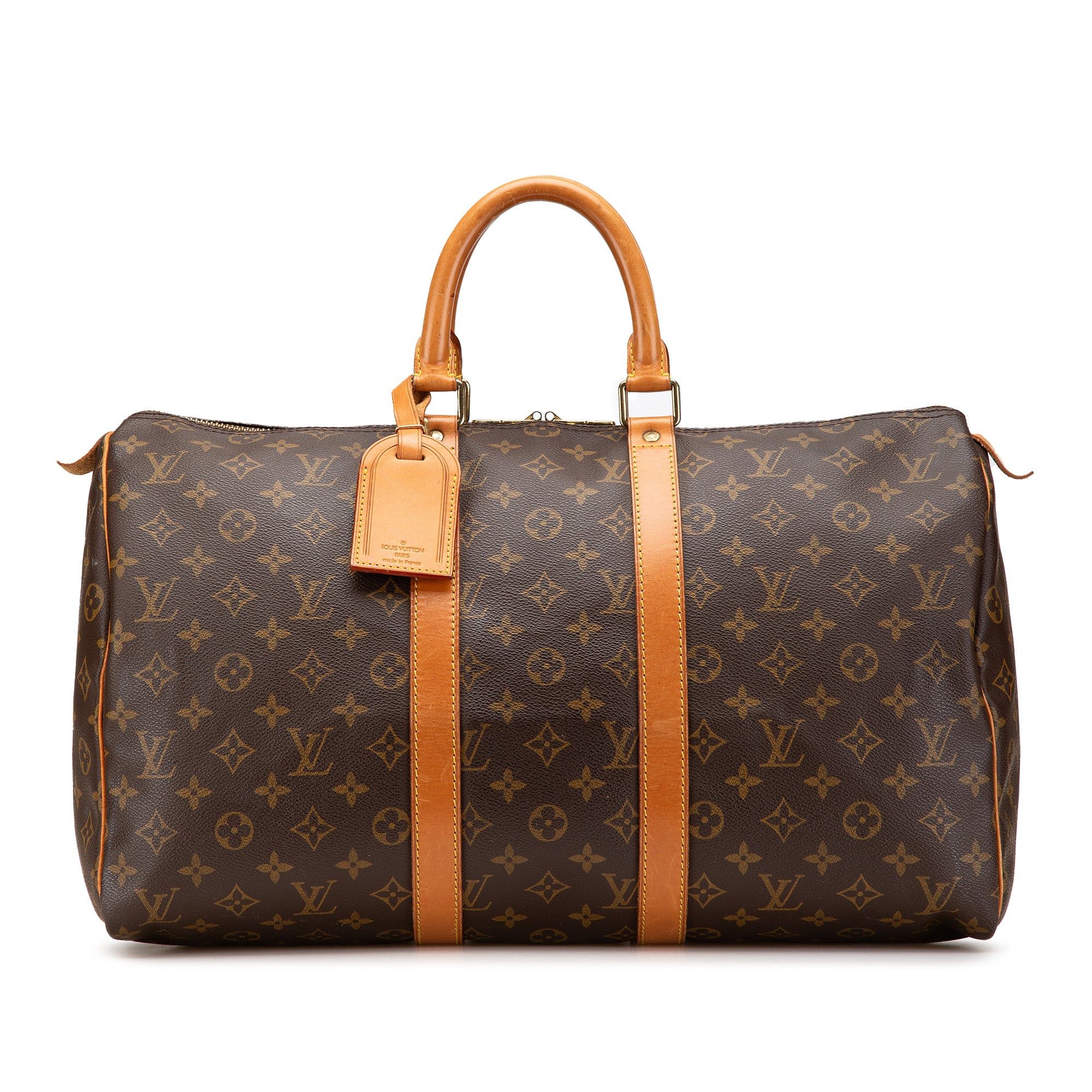 Louis Vuitton Louis Vuitton Monogram Keepall 45 Brown Size ONE SIZE - 1 Thumbnail