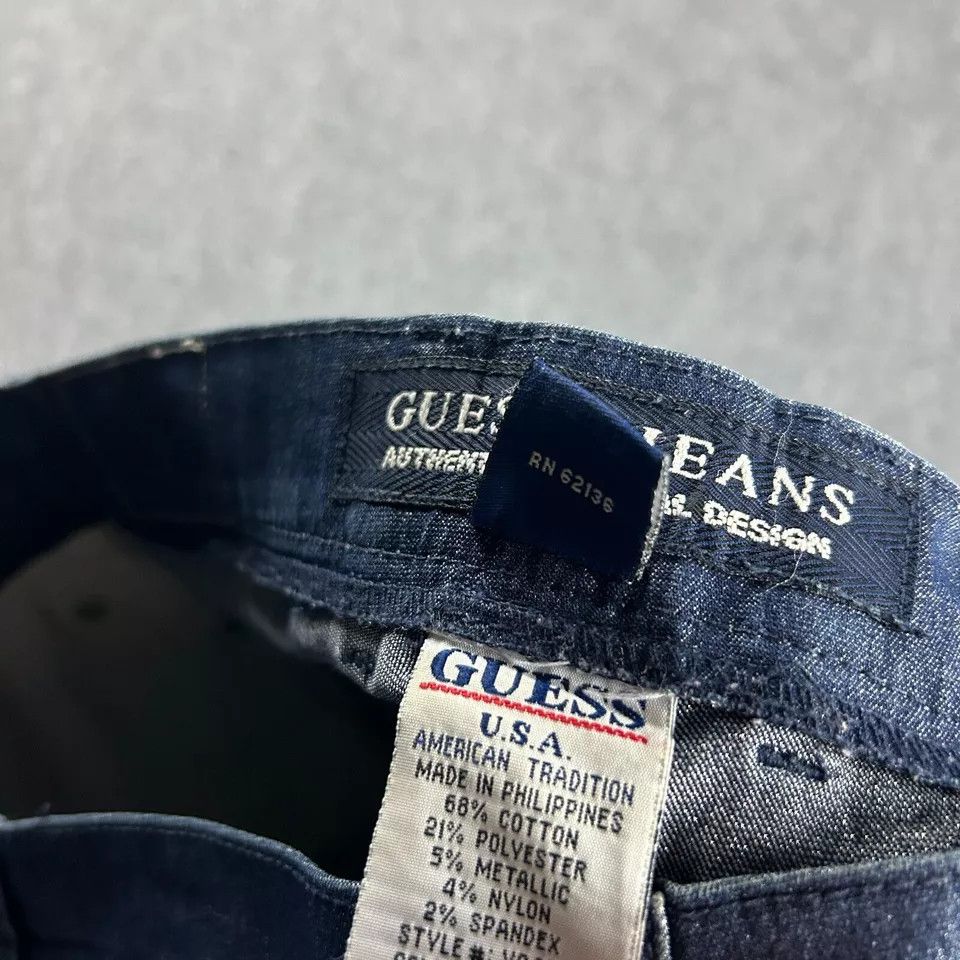 Guess × Vintage Guess Pants Womens 28 Bootcut Casual 5 Pockets Adults Size 28" / US 6 / IT 42 - 8 Thumbnail