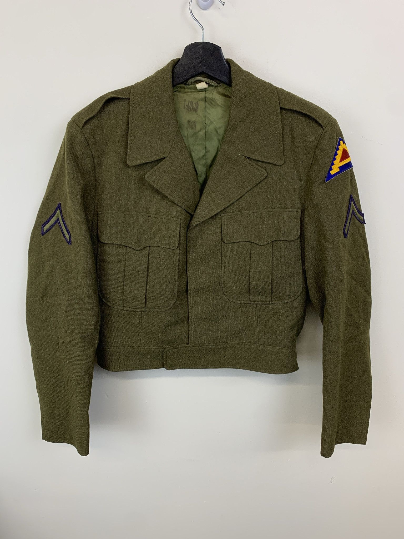 Other Vintage 1980s Military Wool Ike Jacket Size S (38R) Size US S / EU 44-46 / 1 - 1 Thumbnail