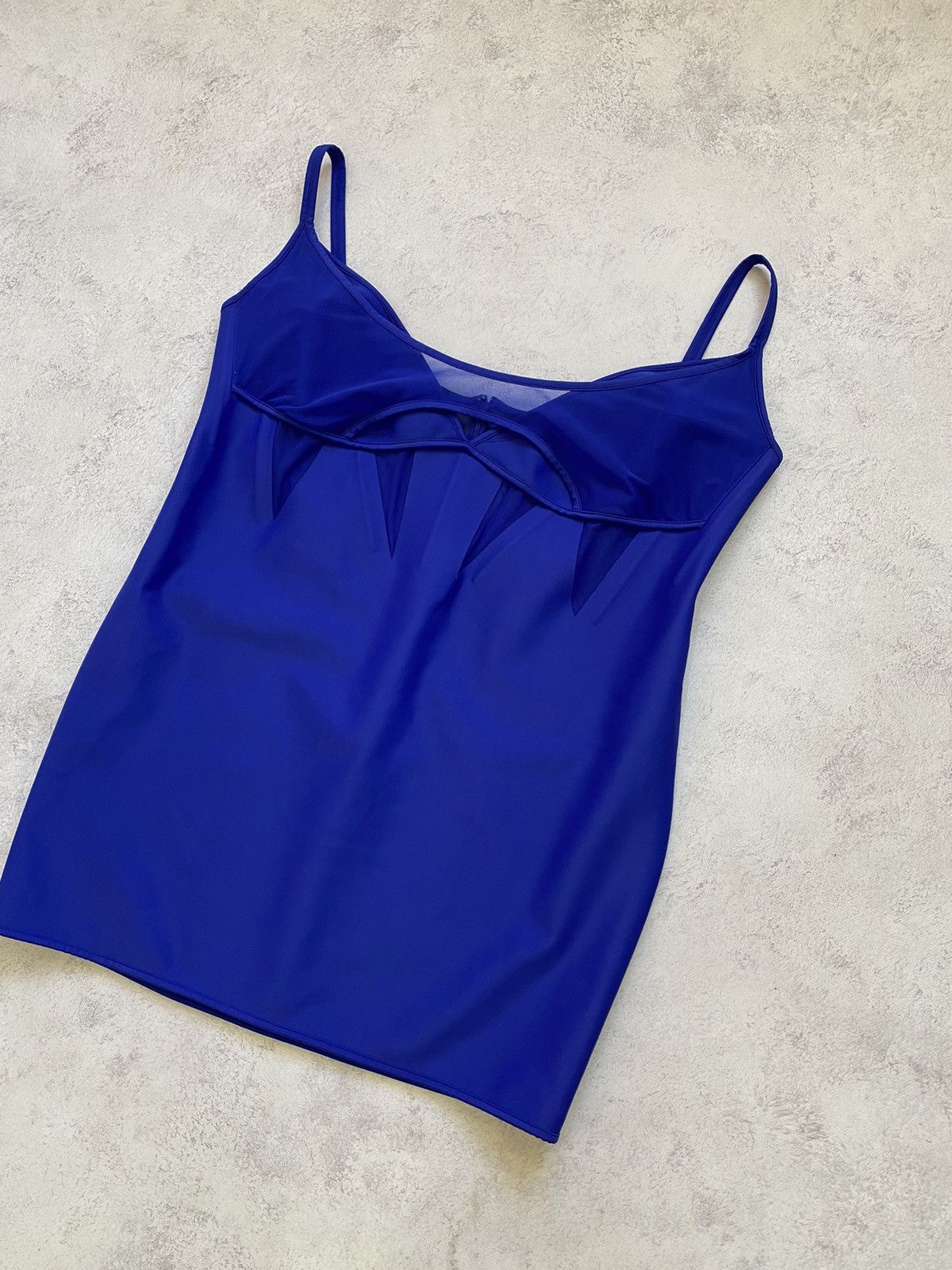 H&M × Mugler MUGLER X H&M Blue Corset Body Con Mini Dress Size XL Size XL / US 12-14 / IT 48-50 - 3 Thumbnail