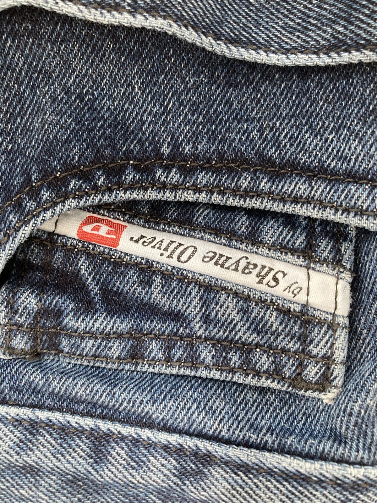Anonymous Club Diesel red tag blue Shayne Oliver Editon embedded belt jeans Size US 26 / EU 42 - 10 Thumbnail