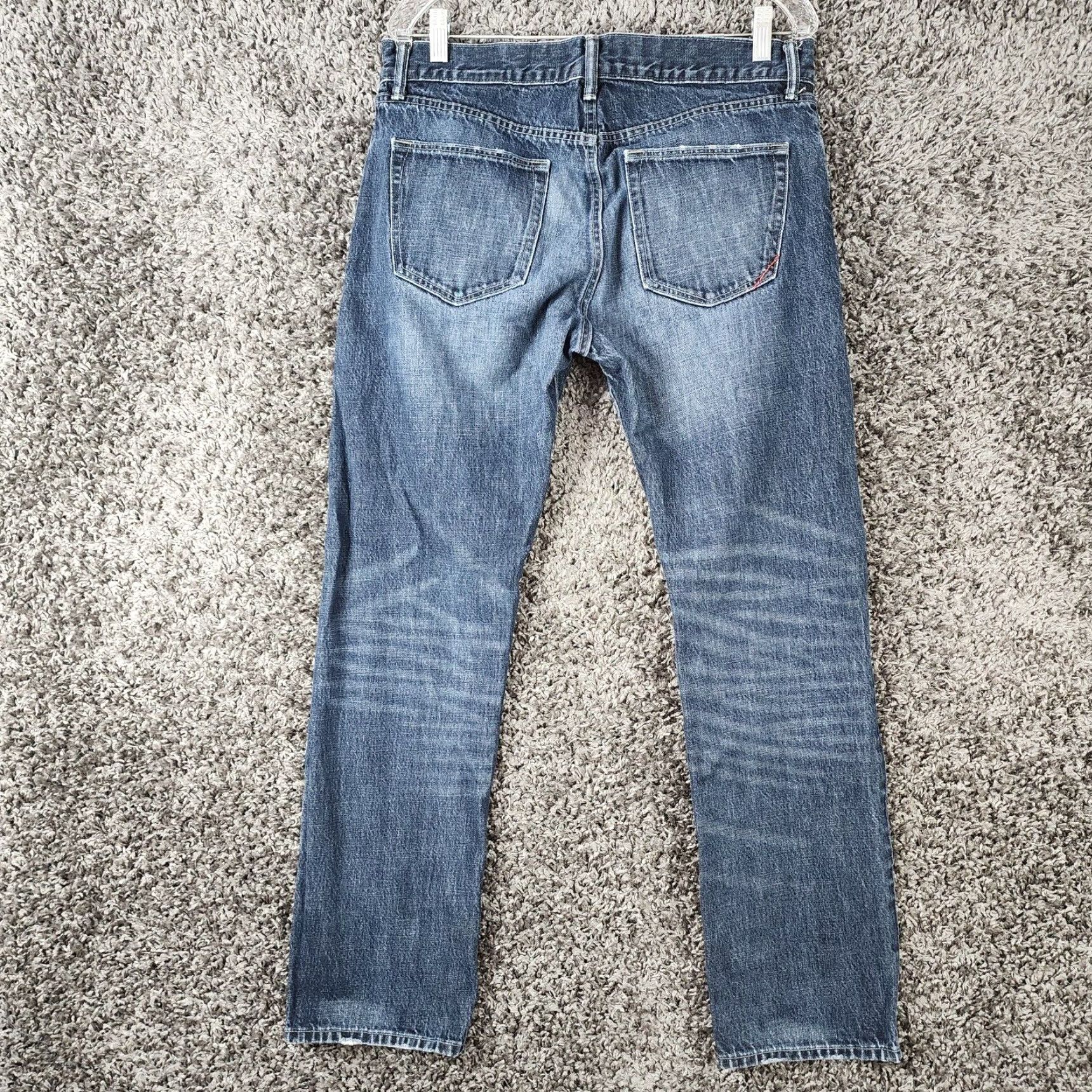 Banana Republic BANANA REPUBLIC Slim Straight Jeans Size 34x31 Blue Mens Size US 34 / EU 50 - 5 Thumbnail
