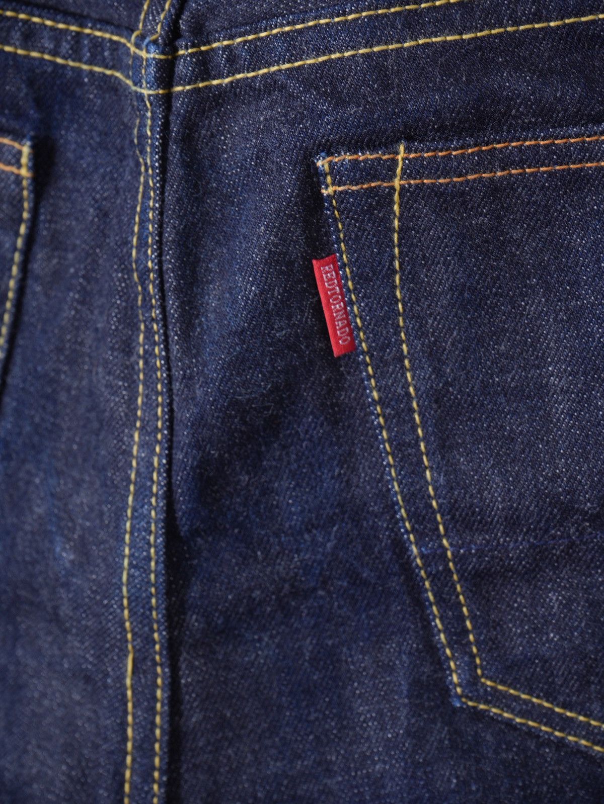 Japanese Brand Red Tornado Bronson Mfg. Blue Selvedge Denim Jeans sz 31 Size US 31 - 3 Thumbnail