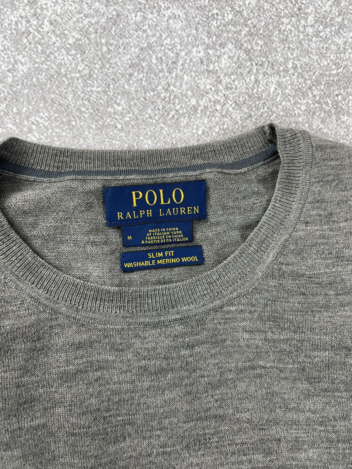 Polo Ralph Lauren × Ralph Lauren Polo Ralph Lauren Washable Merino Wool Sweater Size M Size US M / EU 48-50 / 2 - 5 Thumbnail