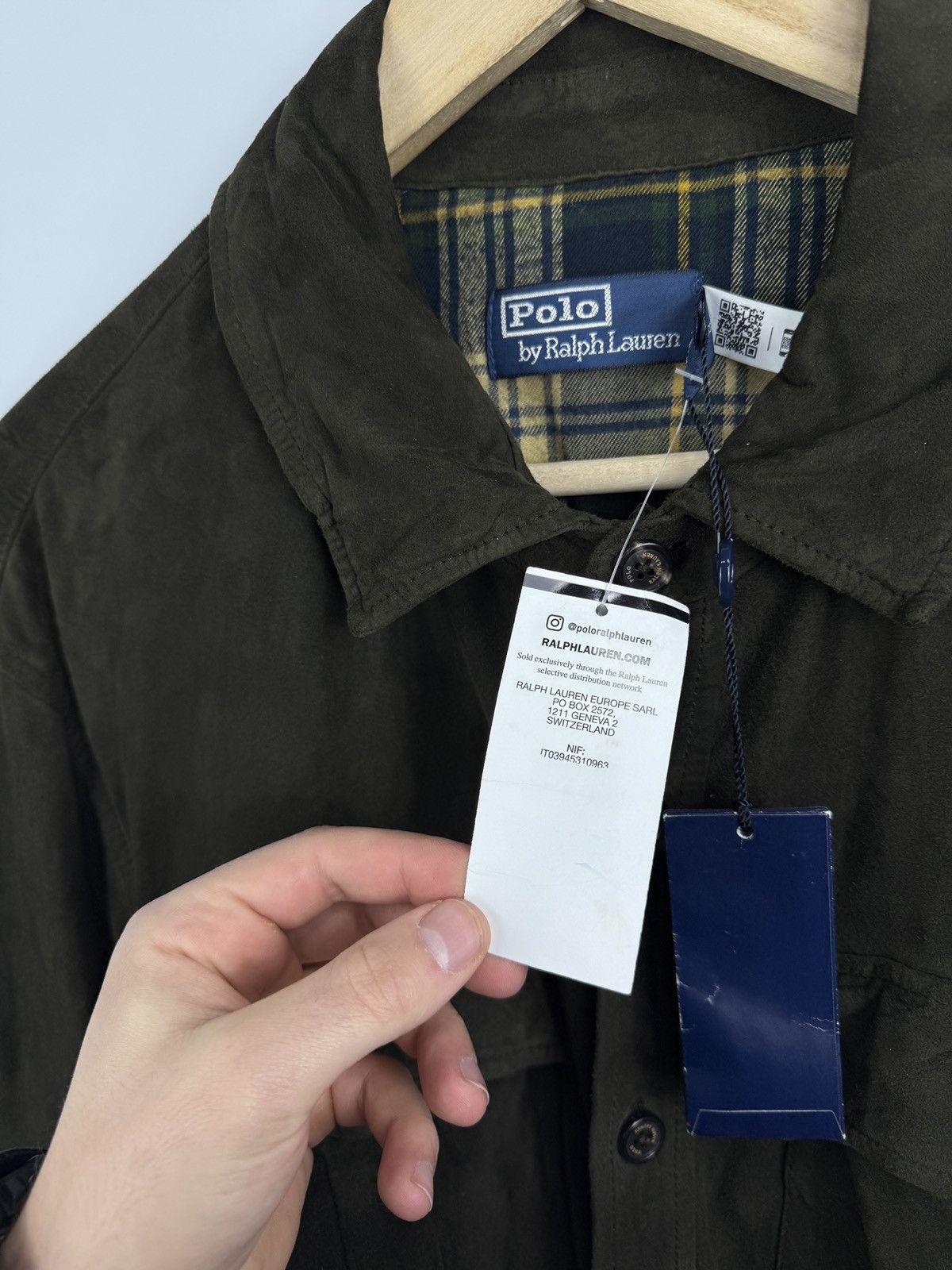 Polo Ralph Lauren 🇺🇸 NEW❗️Ralph Lauren Polo Suede Utility Leather Safari Jacket Size US L / EU 52-54 / 3 - 12 Thumbnail