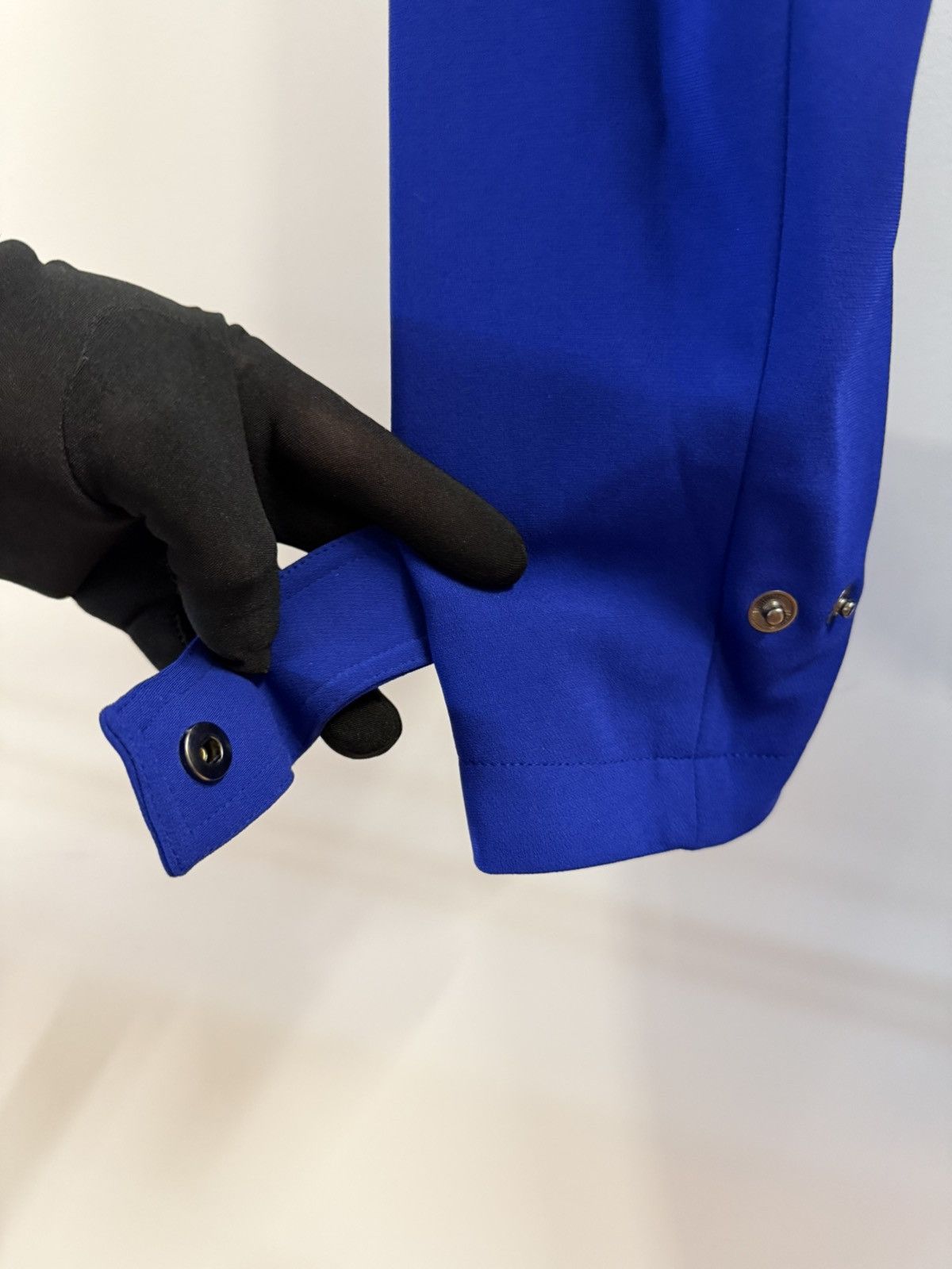 Theory Theory "Oaklane" Trench Coat in Admiral Crepe-Cobalt Blue-L Size L / US 10 / IT 46 - 7 Thumbnail
