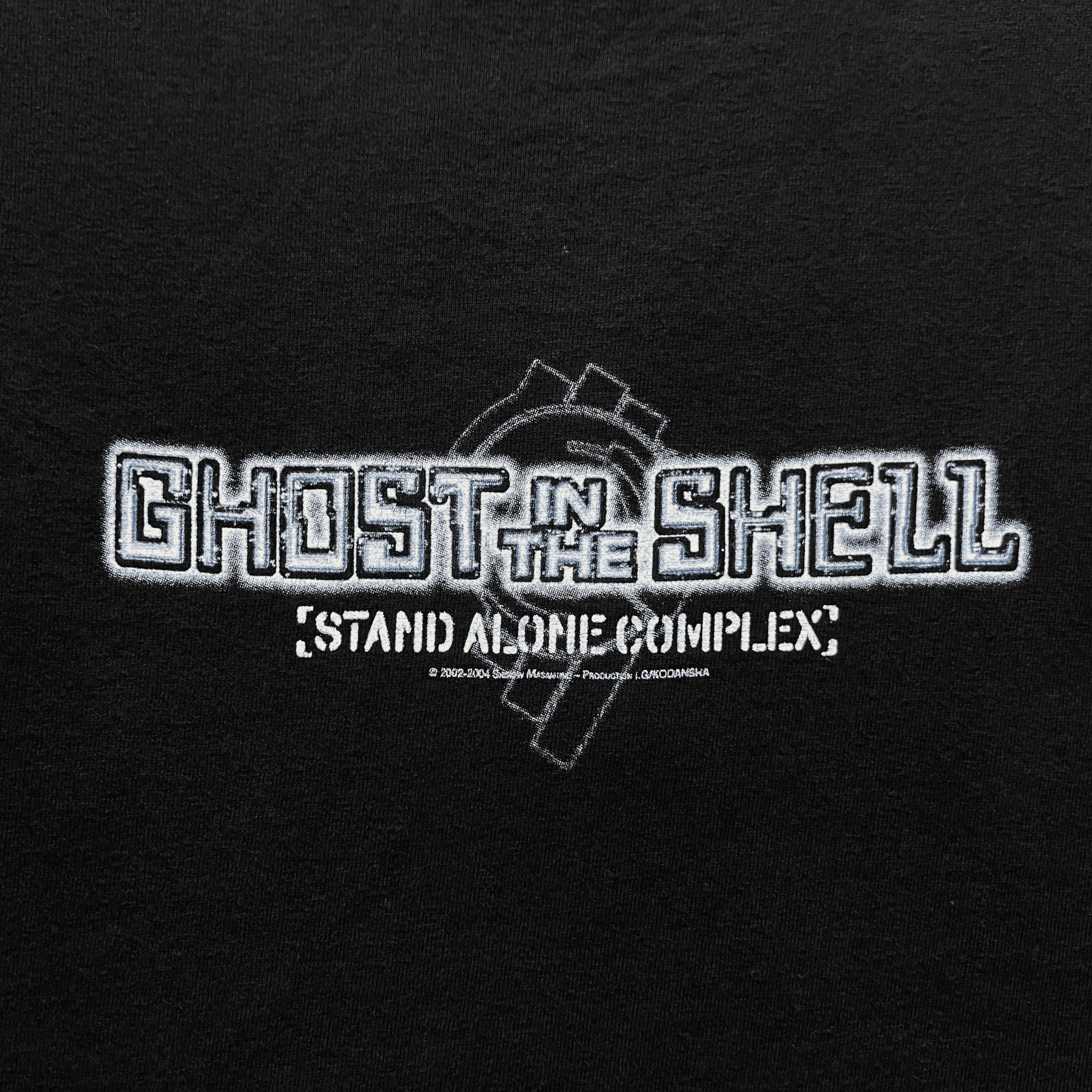 Anime Vintage 2002 Ghost In The Shell: Stand Alone Complex T-Shirt Size US XL / EU 56 / 4 - 2 Thumbnail