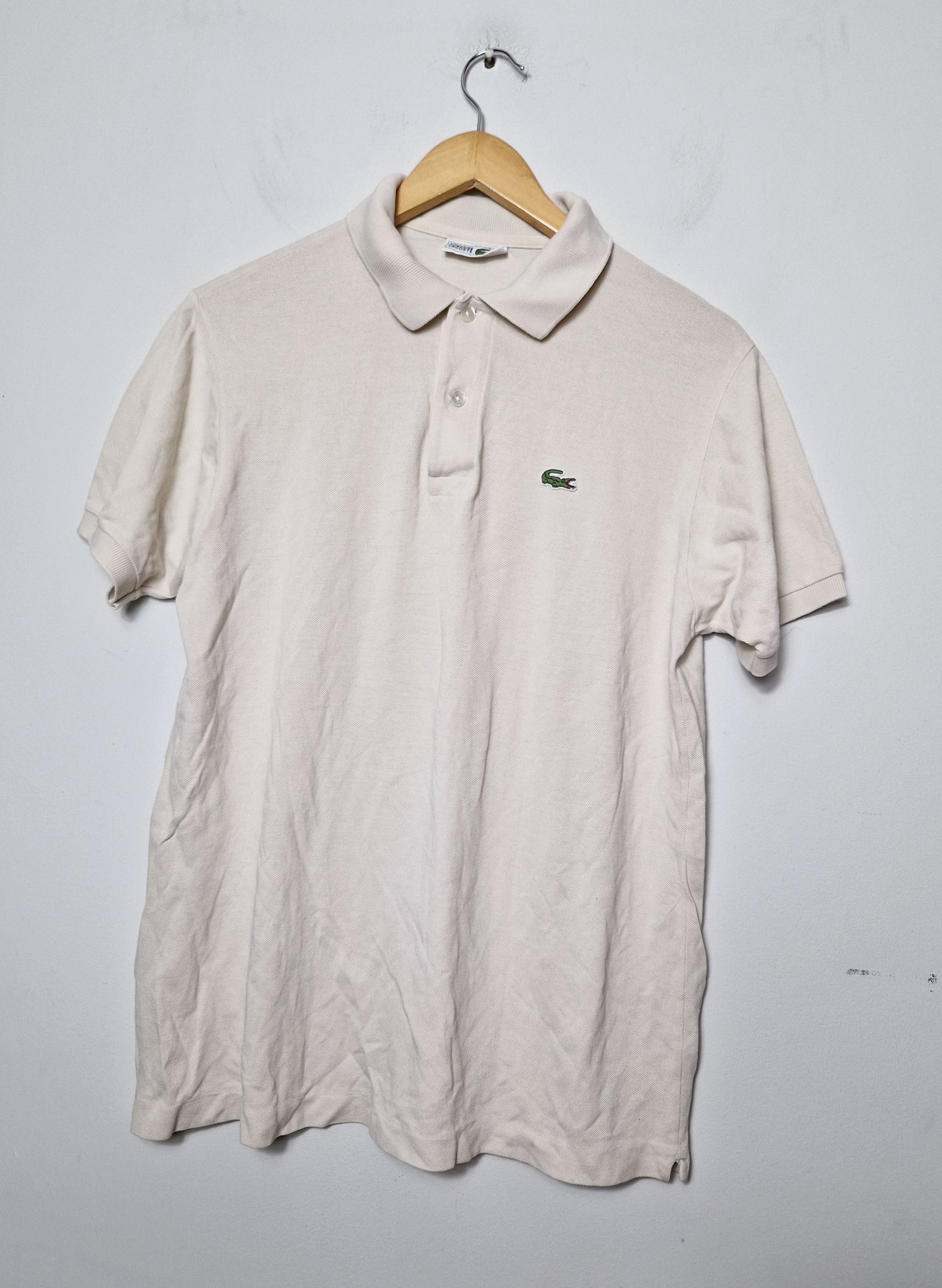 Lacoste Lacoste made in France vintage polo tee Size US XL / EU 56 / 4 - 1 Thumbnail