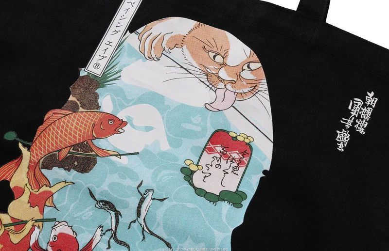 Bape Bape Ukiyo-e Tote Bag Size ONE SIZE - 2 Thumbnail