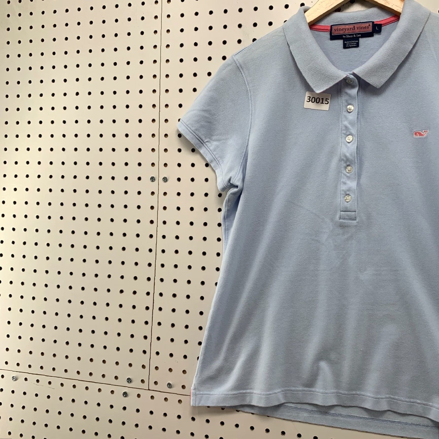 Vineyard Vines Vineyard Vines Polo Shirt Womens Large Blue Casual Preppy 90s Classic Size L / US 10 / IT 46 - 3 Thumbnail