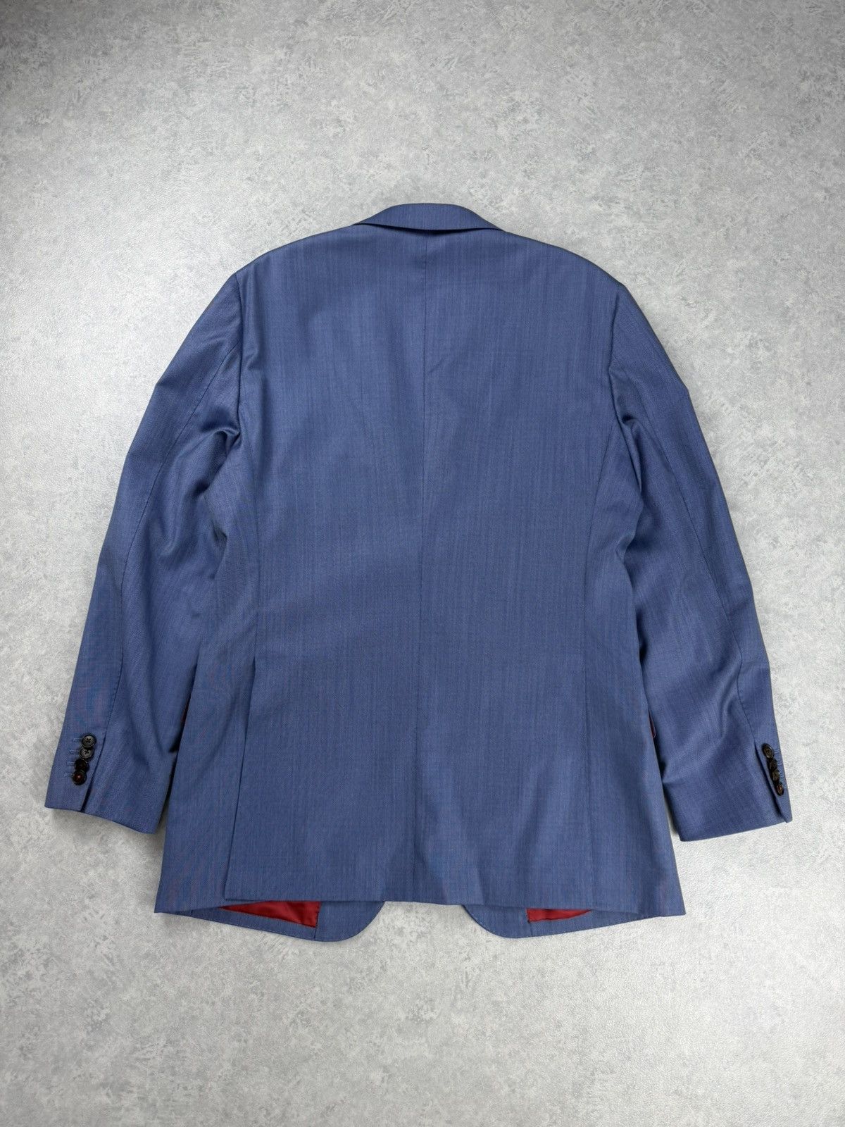 Suitsupply Suitsupply Sienna Blue Wool Blazer Jacket Men’s Size 38R - 15 Thumbnail