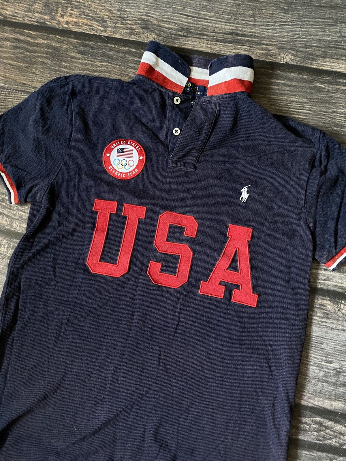 Polo Ralph Lauren Ralph Lauren USA OLYMPIC TEAM Big Logo Polo Size US S / EU 44-46 / 1 - 3 Thumbnail