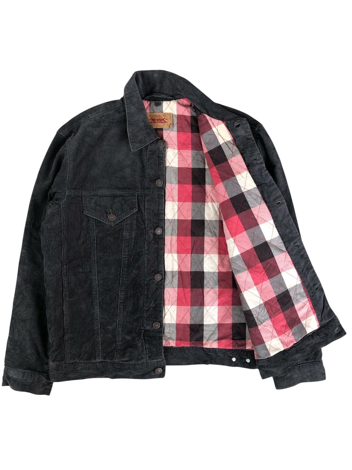 If Six Was Nine Y2k 2005 Levi’s Blanket Lined Corduroy Jacket Size US L / EU 52-54 / 3 - 1 Thumbnail