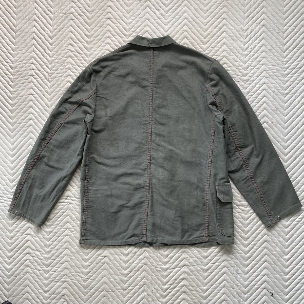 Vintage Vintage 50s German Moleskin Workwear by Schumer Proban Size US M / EU 48-50 / 2 - 2 Thumbnail