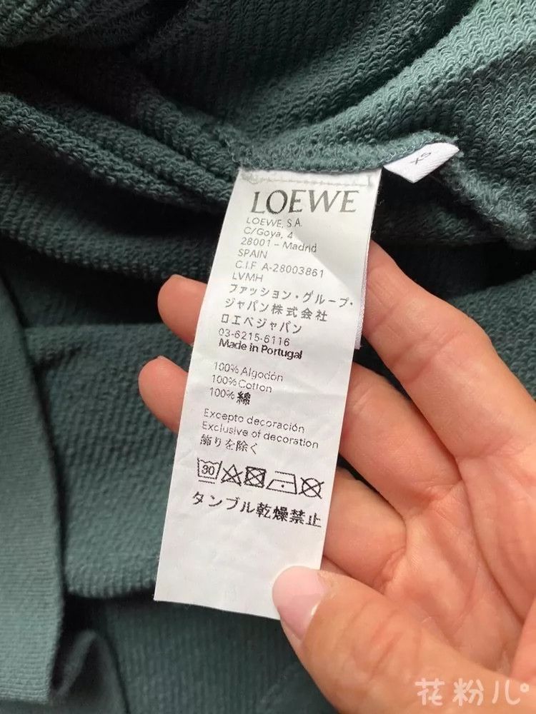 Loewe LOEWE Loose, easy fit hoodie Size XS / US 0-2 / IT 36-38 - 2 Thumbnail