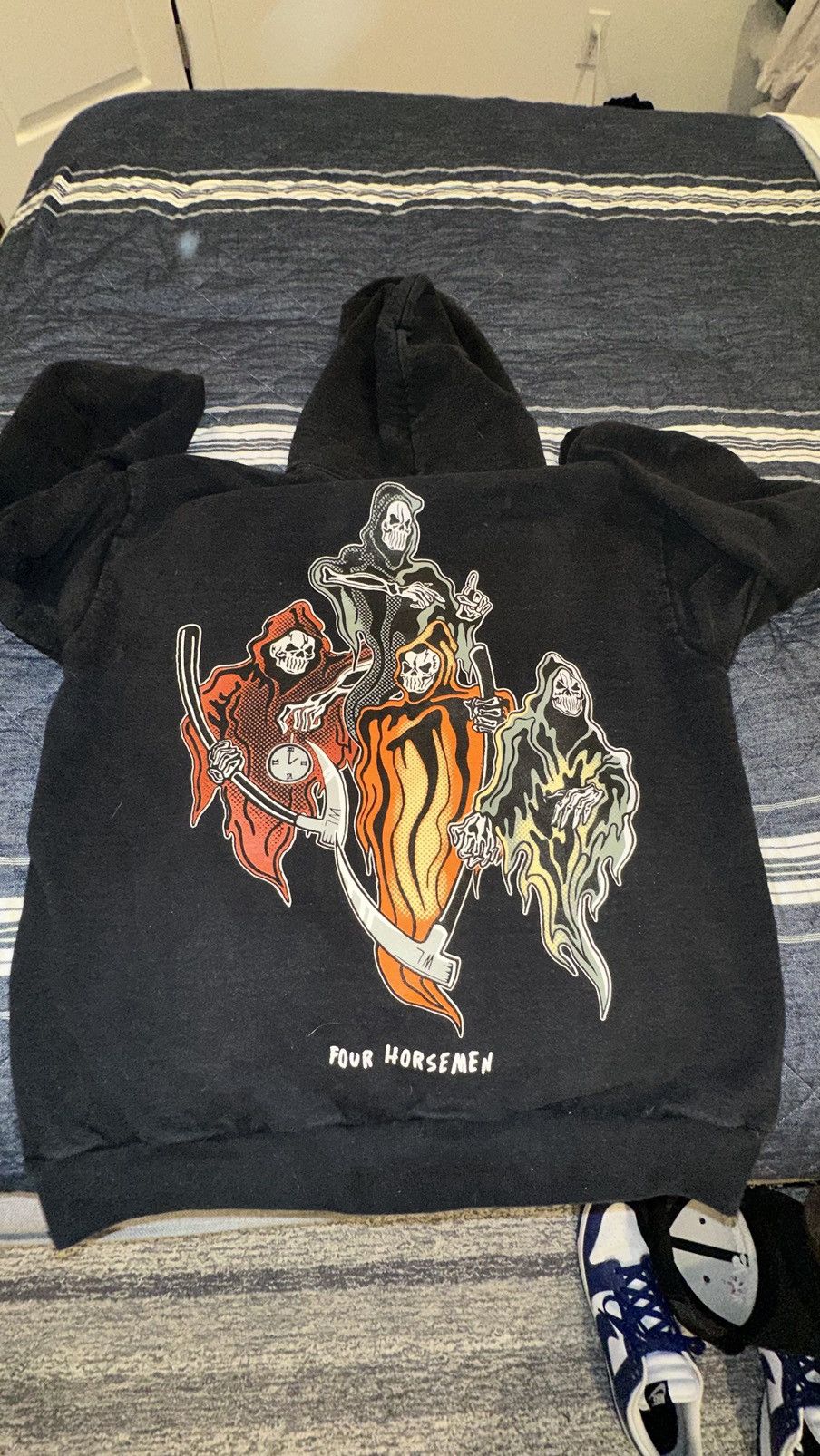 Warren Lotas Warren Lotas Hoodie Grim Reaper Four Horsemen Size US L / EU 52-54 / 3 - 1 Thumbnail