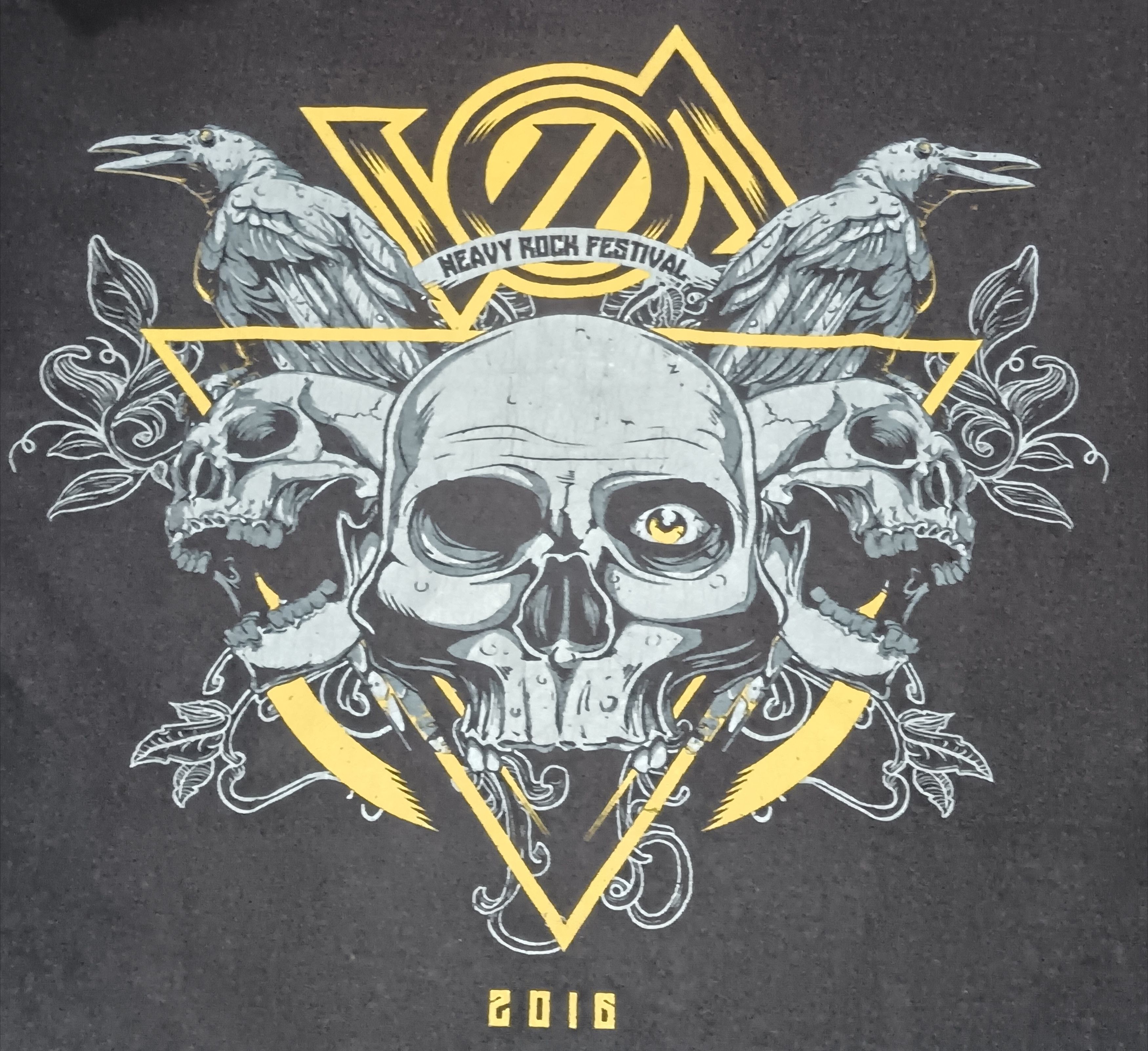 Band Tees HEAVY ROCK FESTIVAL SHIRT FEAT KREATOR Size US XL / EU 56 / 4 - 1 Thumbnail