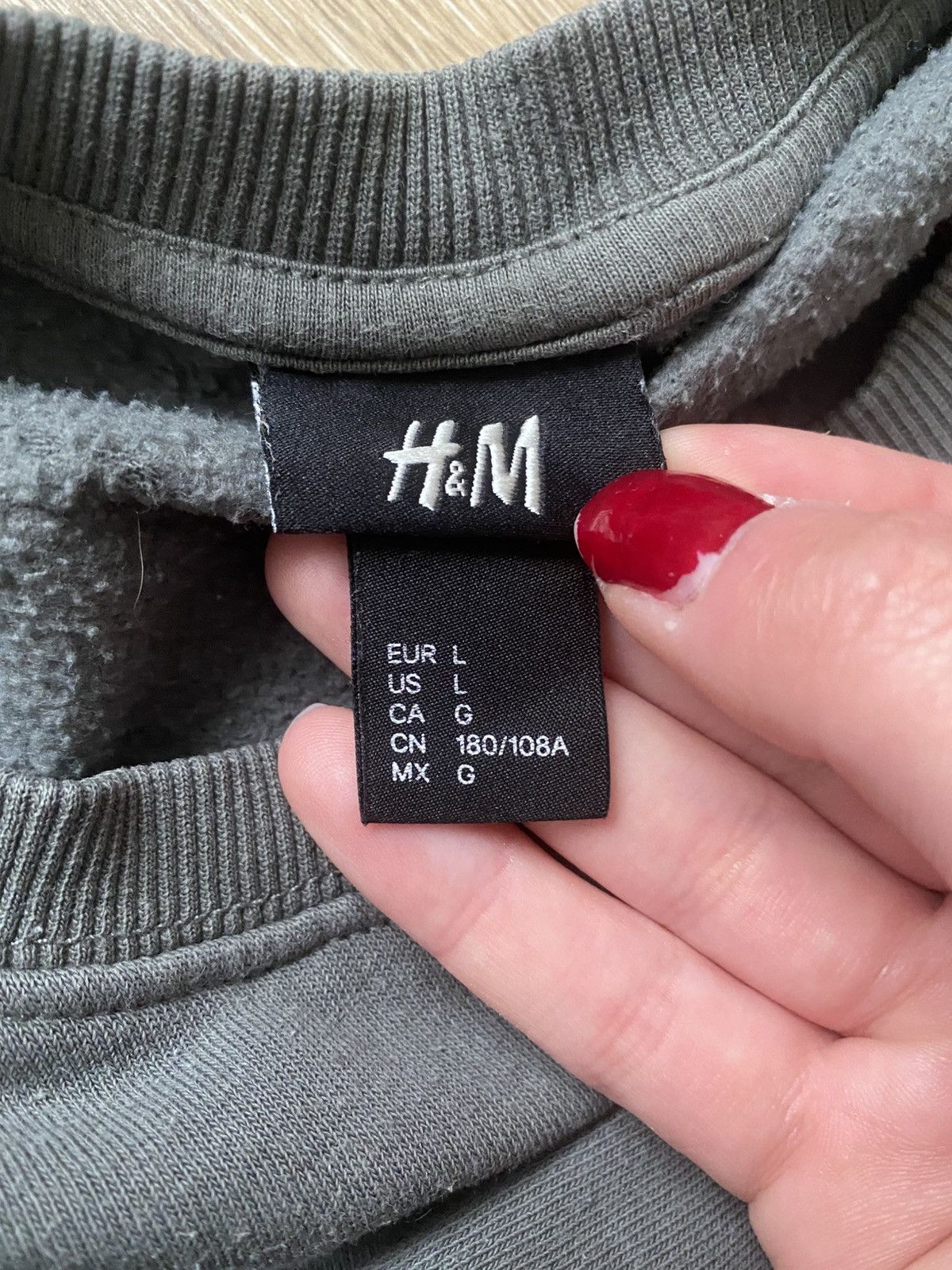 H&M Graphic sweater Size US L / EU 52-54 / 3 - 2 Thumbnail