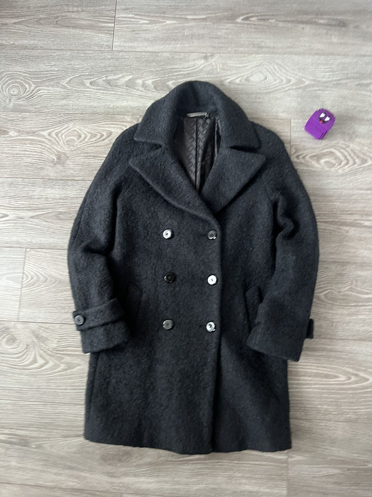 Diane von Furstenberg Diane Von Furstenberg Alpaka Wool Luxury Premium Coat Size XS / US 0-2 / IT 36-38 - 7 Thumbnail