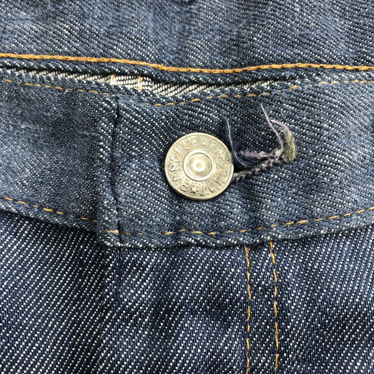 JCPenney 60/70s Vintage Jcpenny Ranchraft Cutt Off Penn-Prest Jeans Size US 38 / EU 54 - 5 Thumbnail