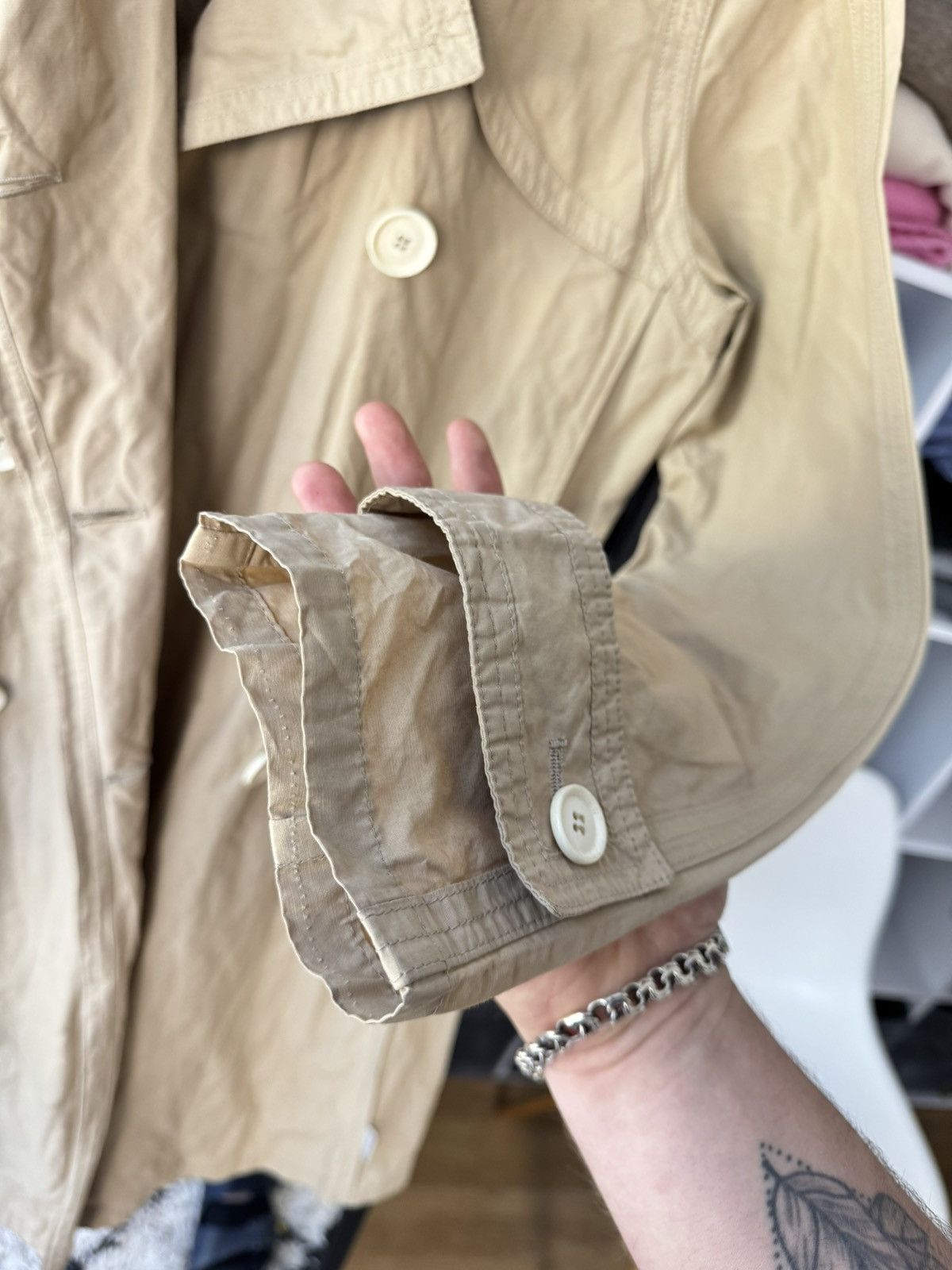 Moncler Moncler trench coat size 1 S Size S / US 4 / IT 40 - 6 Thumbnail