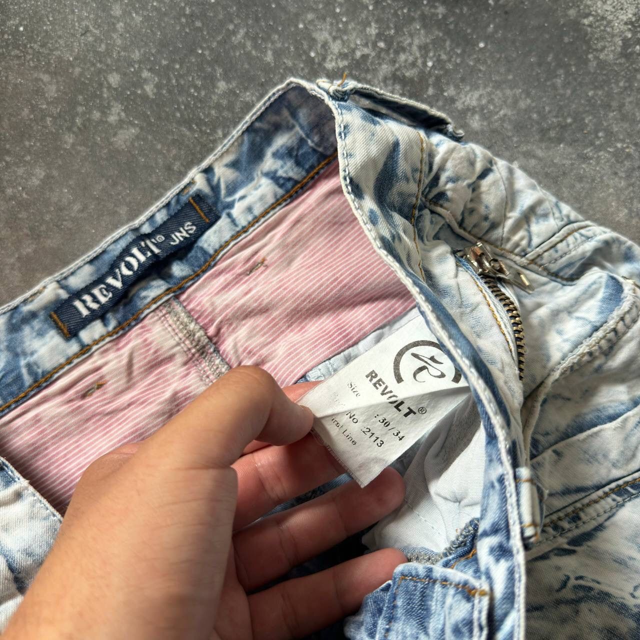 Hysteric Glamour × Japanese Brand Amazing Japanese Multipocket Washed Jeans (rick owens vibe) Size US 30 / EU 46 - 9 Thumbnail