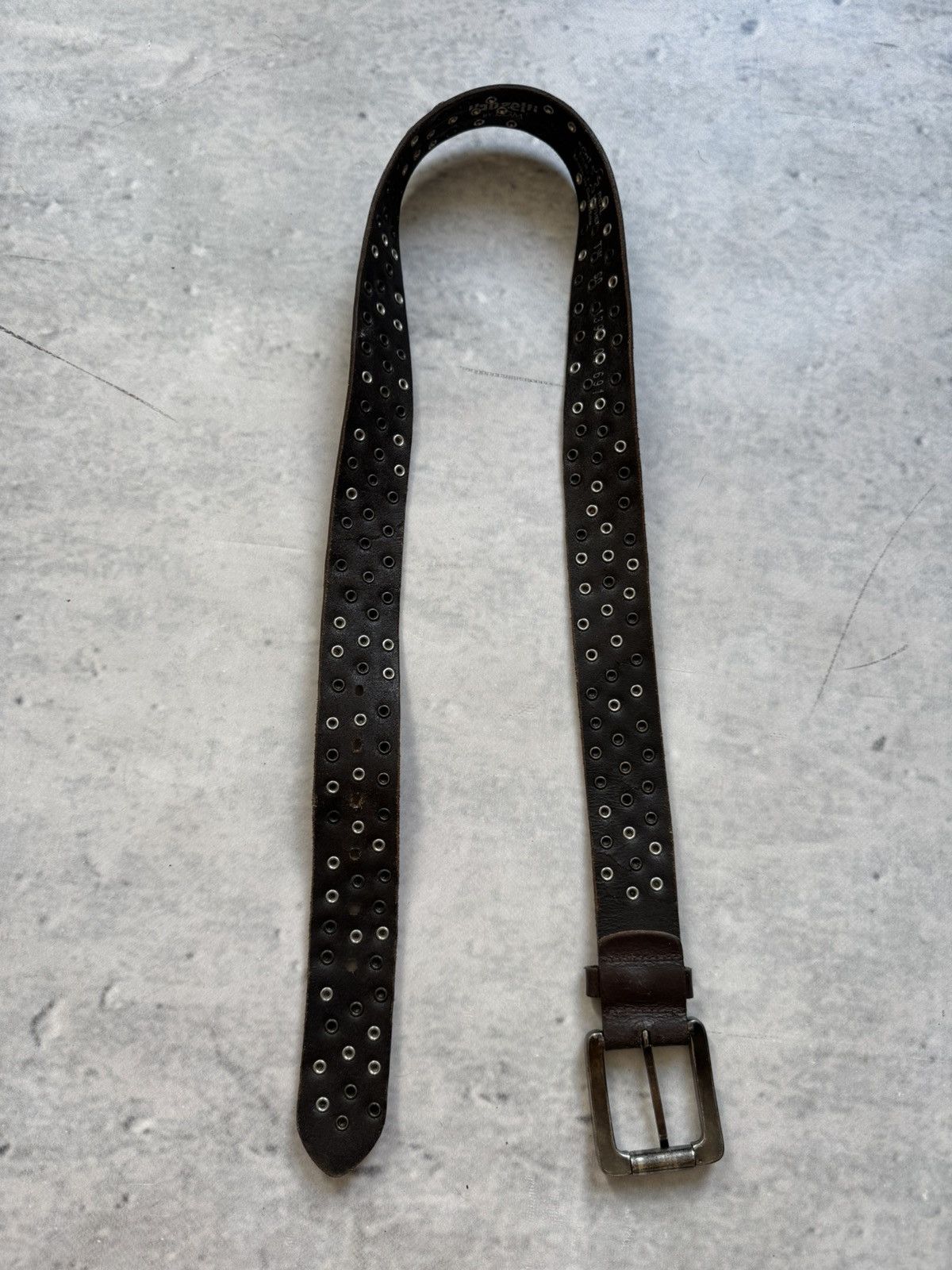Vintage Y2K streetwear leather belt Size ONE SIZE - 8 Thumbnail