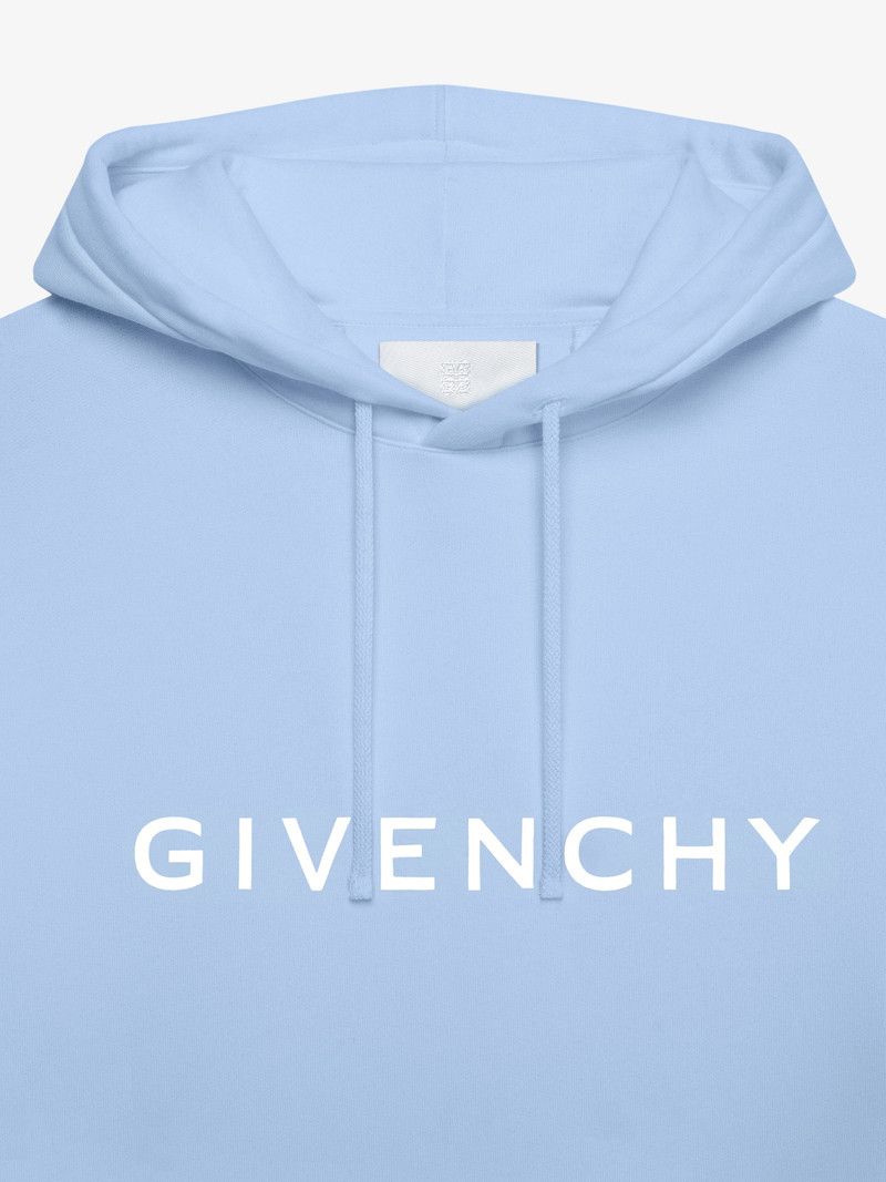 Givenchy o1srvl11e0326 Slim Fit Hoodie in Blue Size US XS / EU 42 / 0 - 5 Thumbnail