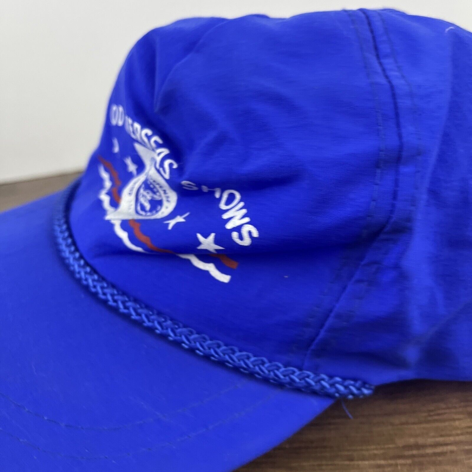 Other DOD Overseas Shows Hat DOD Blue Hat Snapback Adjustable Adul Size ONE SIZE - 8 Thumbnail