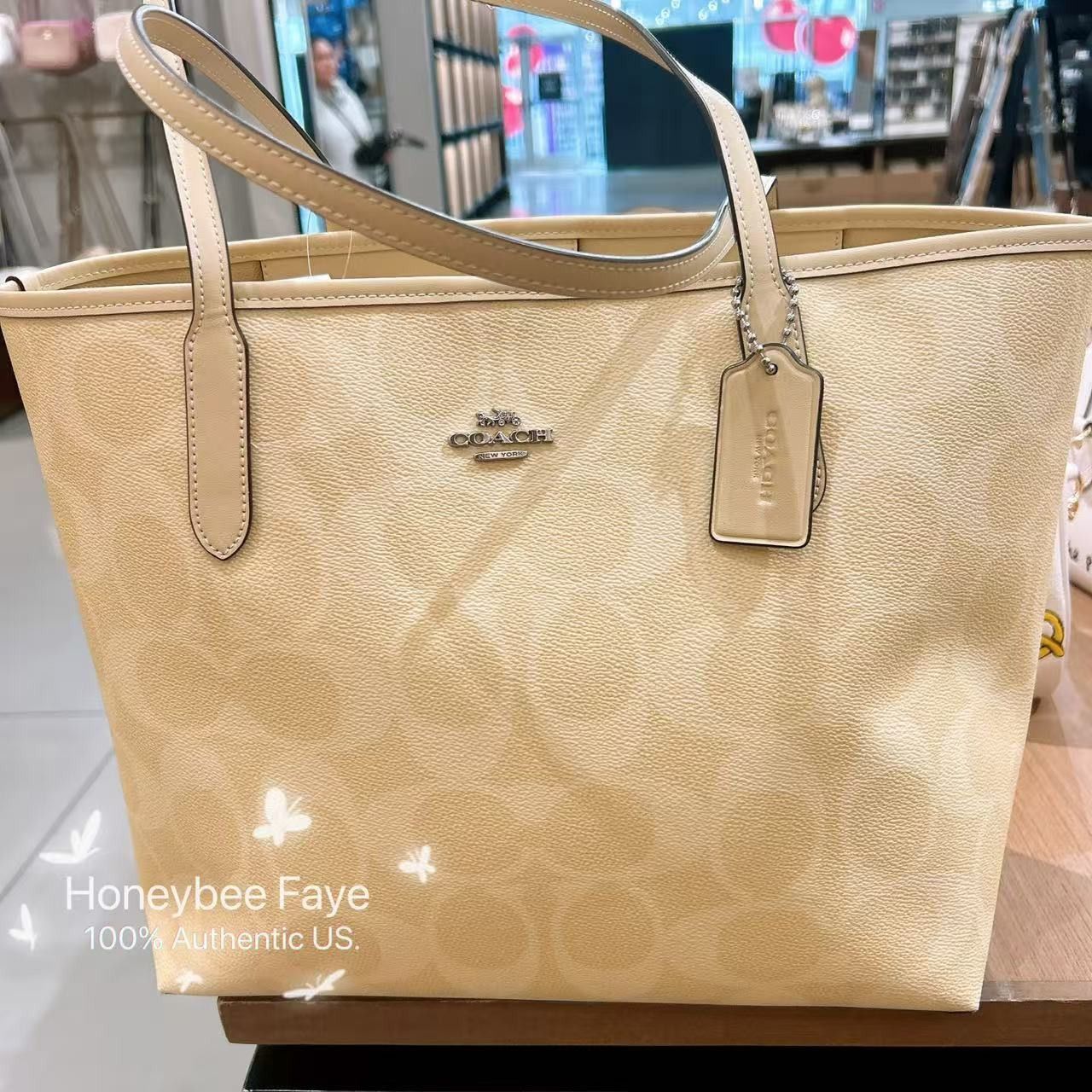 Coach City Tote Bag In Signature Canvas CAL49 Size ONE SIZE - 2 Thumbnail