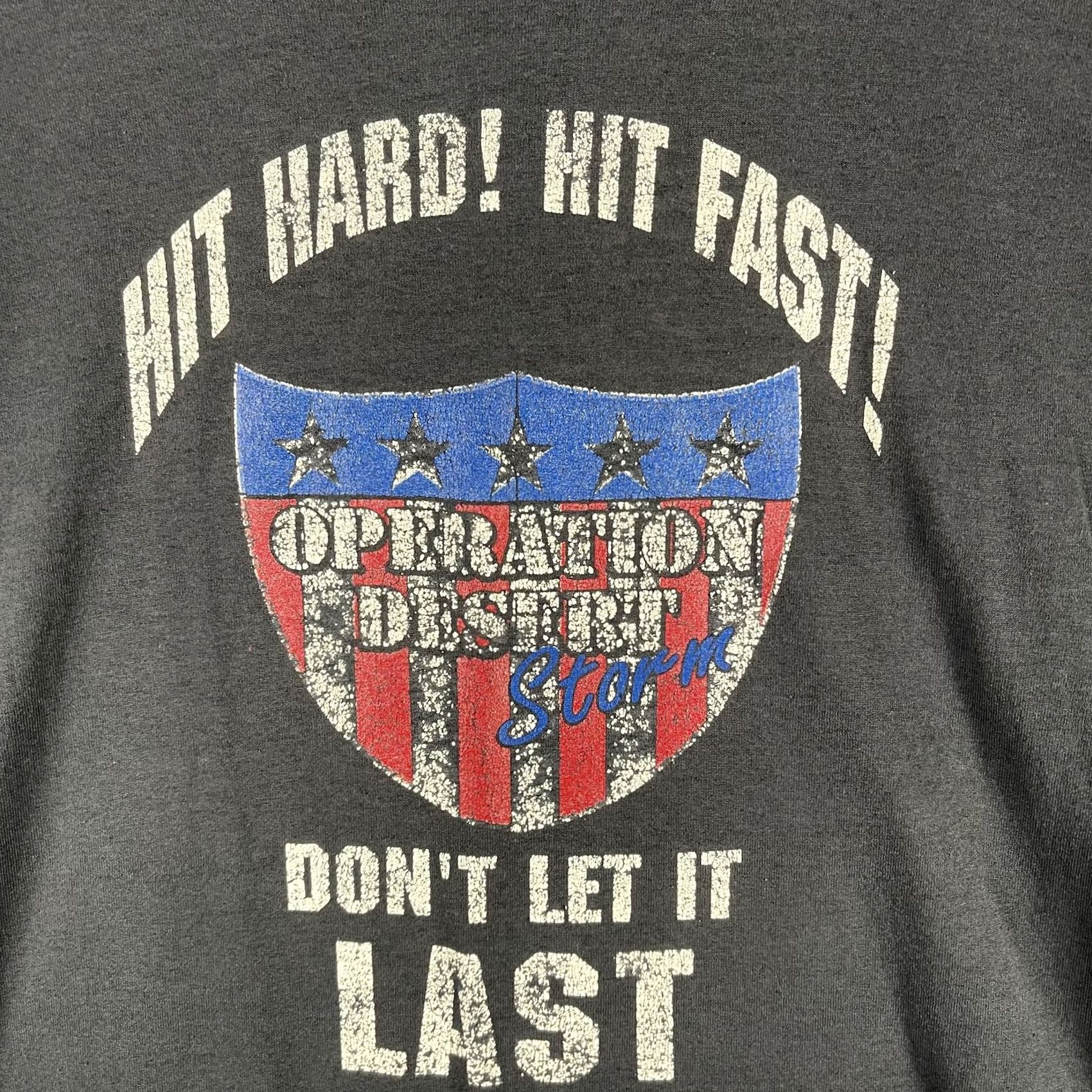 Vintage Vintage Operation Desert Storm Shirt Mens XL Graphic Military USA 90s Rare Tee Size US XL / EU 56 / 4 - 3 Thumbnail