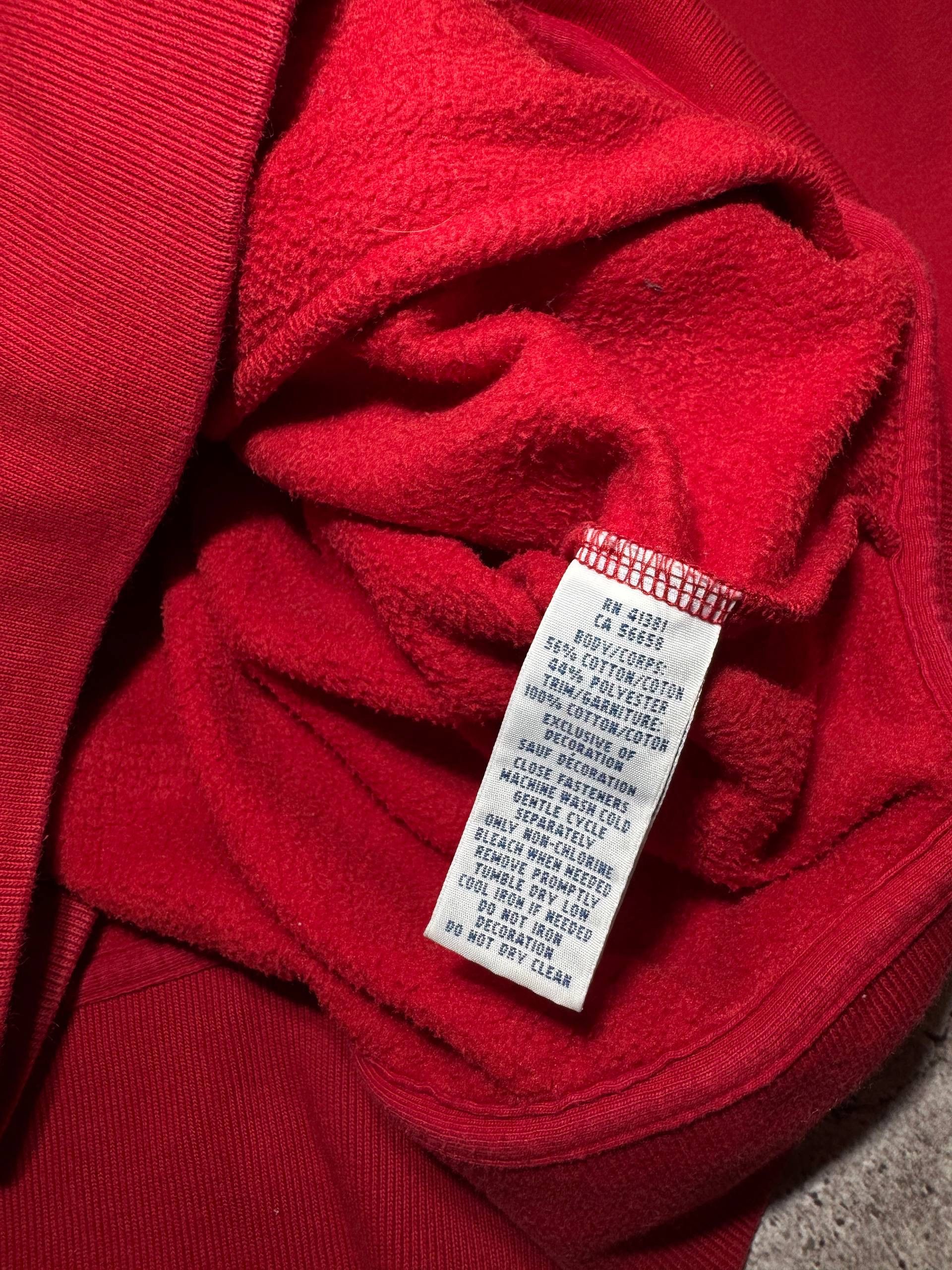 Polo Ralph Lauren Polo Ralph Lauren Vintage Red Zipped Sweatshirt USA Flag Size US L / EU 52-54 / 3 - 8 Thumbnail