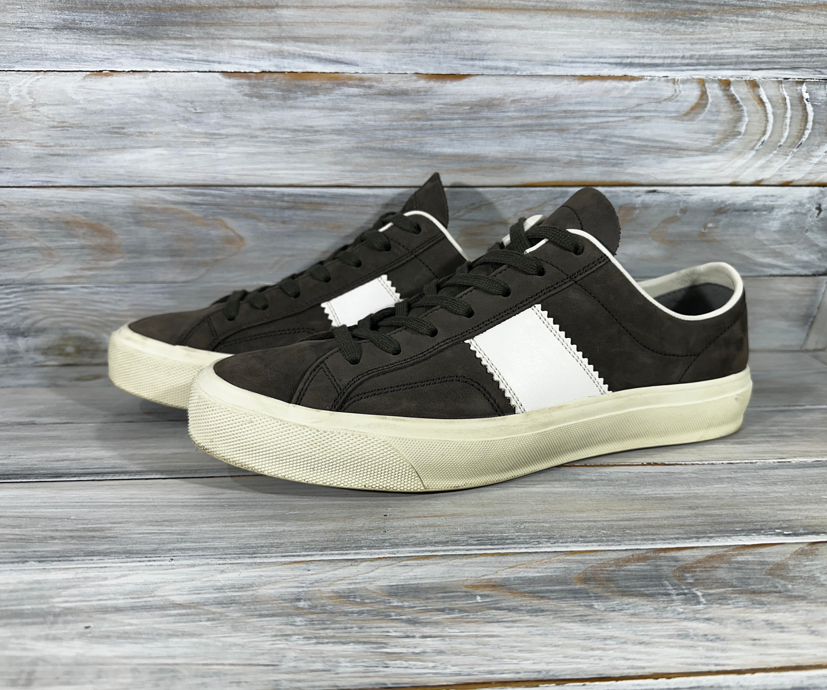 Tom Ford Tom Ford Suede Low Top Sneakers Made In Italy Luxury Brand Size US 7.5 / EU 40-41 - 17 Thumbnail