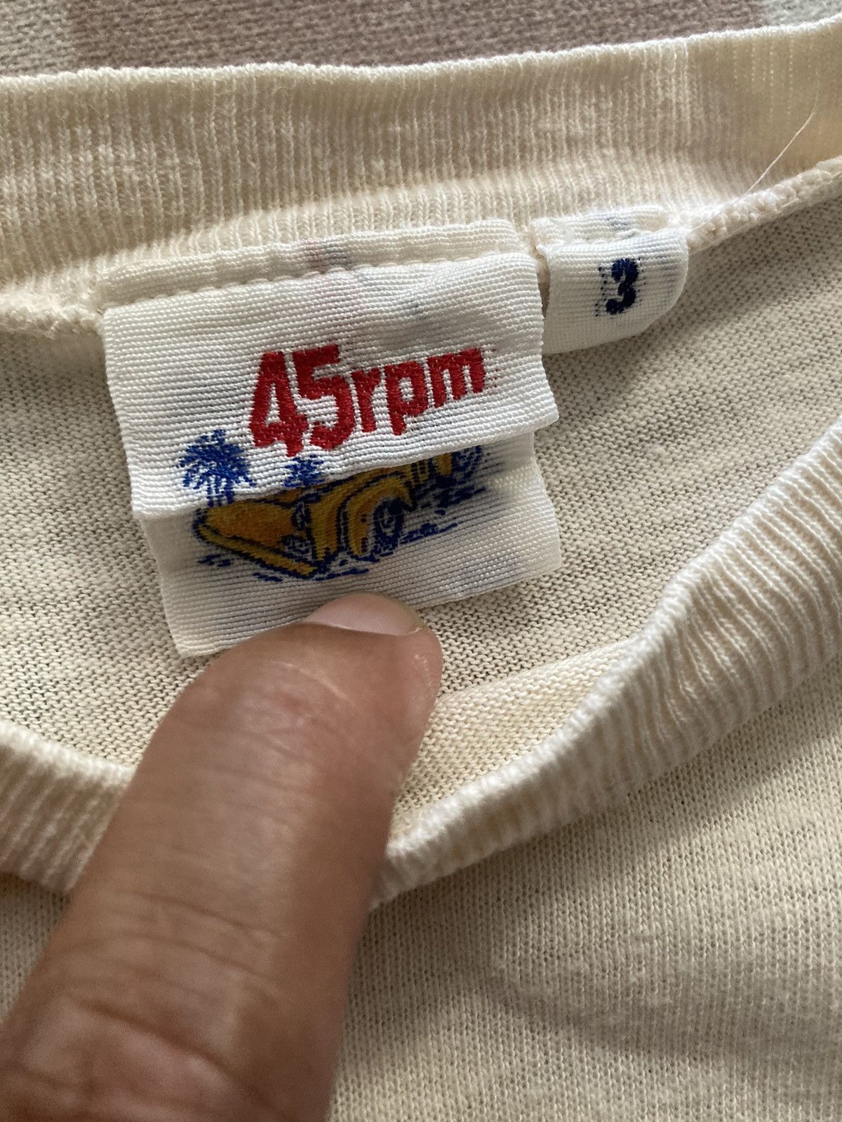 45rpm Archive 45rpm Key Club 45 T shirt Size US M / EU 48-50 / 2 - 3 Thumbnail
