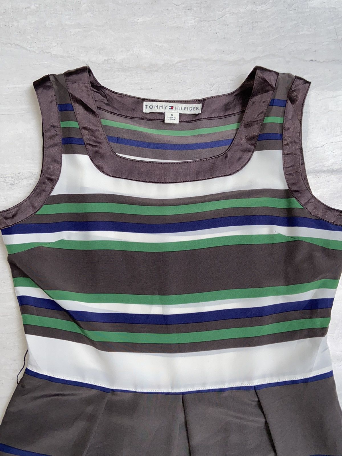 Tommy Hilfiger TOMMY HILFIGER Striped Dress Size XS / US 0-2 / IT 36-38 - 4 Thumbnail