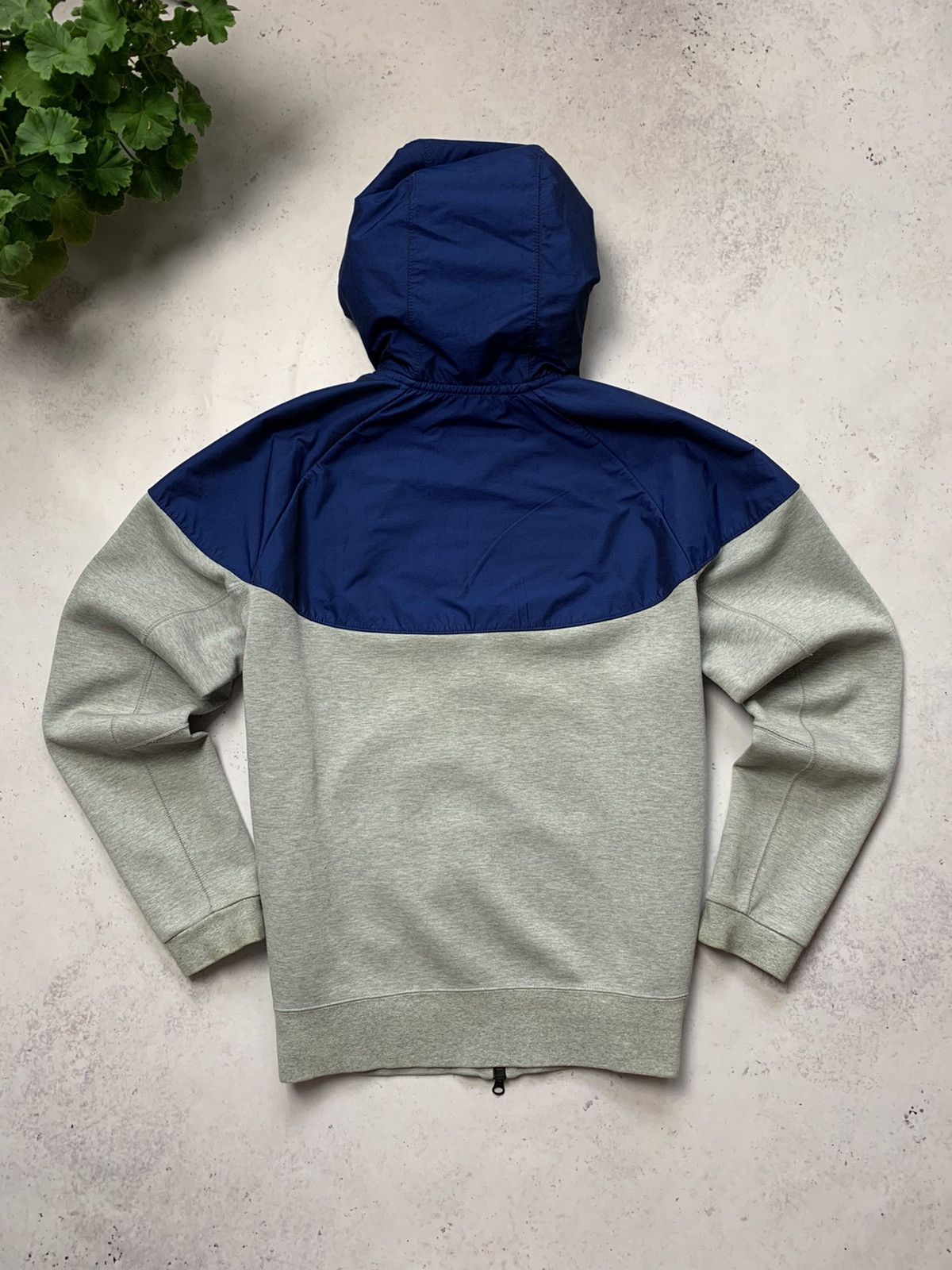 Nike Nike Tech Fleece Nylon Metal Zip-up Jacket Drill Sportswear Size US XL / EU 56 / 4 - 6 Thumbnail