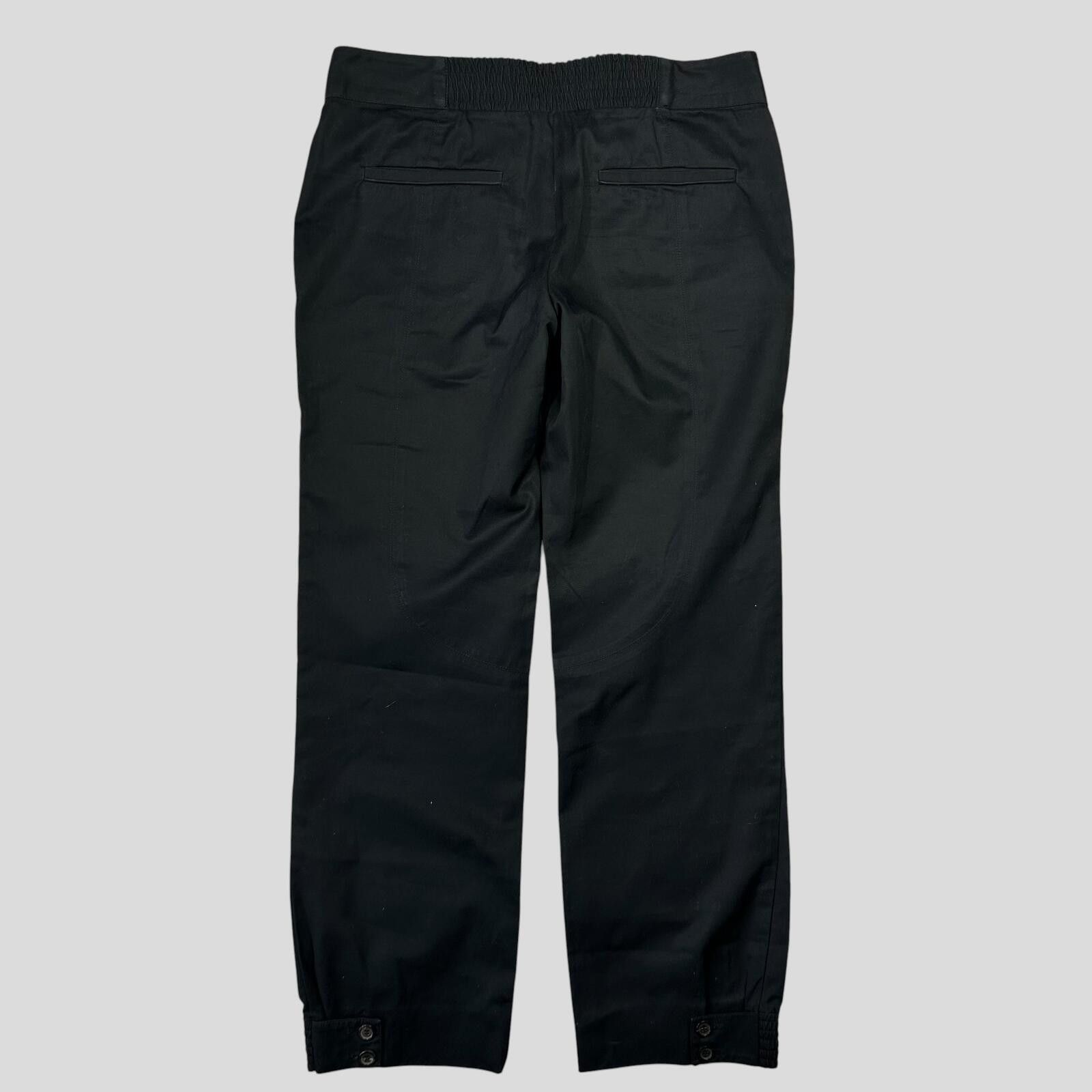 Gucci Gucci by Tom Ford 2002 Panelled Black Smart Trousers - IT40 Size 27" / US 4 / IT 40 - 5 Thumbnail