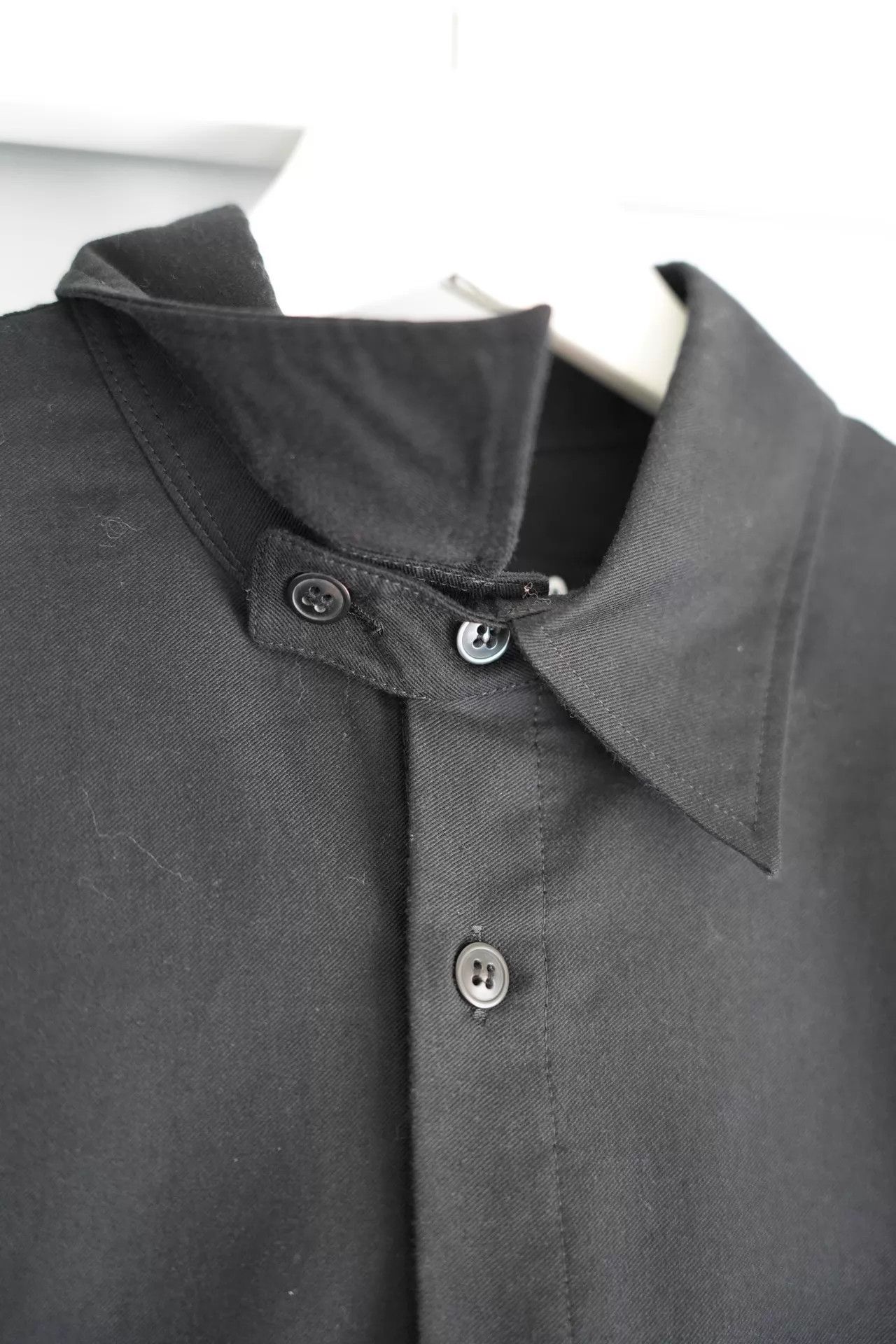 Yohji Yamamoto Yohji Yamamoto 17SS PH Back Sig Print Staff Shirt Size US L / EU 52-54 / 3 - 4 Thumbnail