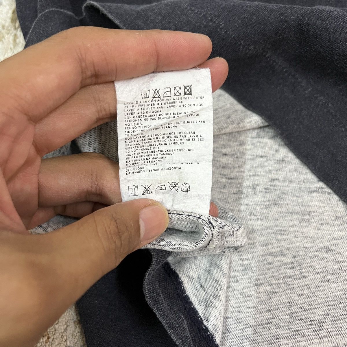Stone Island × Vintage Vintage Stone Island Cut & Sewn S/S Tee Size US L / EU 52-54 / 3 - 7 Thumbnail
