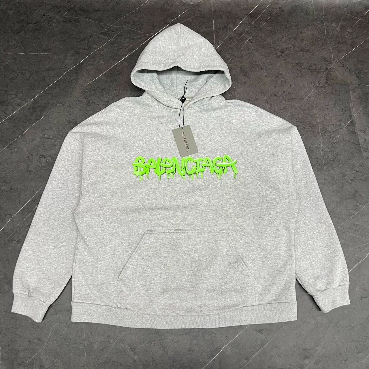 Balenciaga Balenciaga Jelly Graffiti Hoodie Size 1 Size US S / EU 44-46 / 1 - 1 Thumbnail