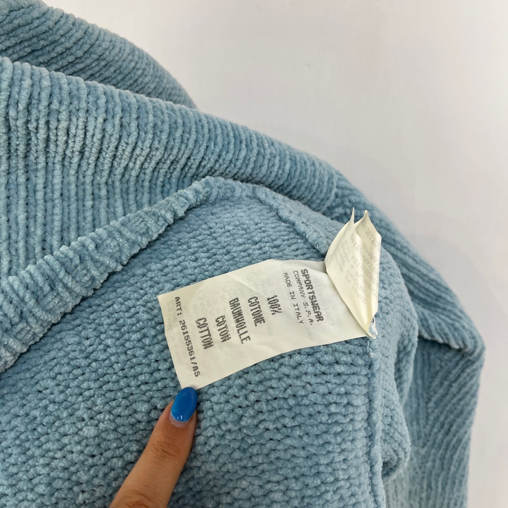 Stone Island Maglione Stone Island Velluto a Coste Archive – Taglia M Size US M / EU 48-50 / 2 - 14 Thumbnail