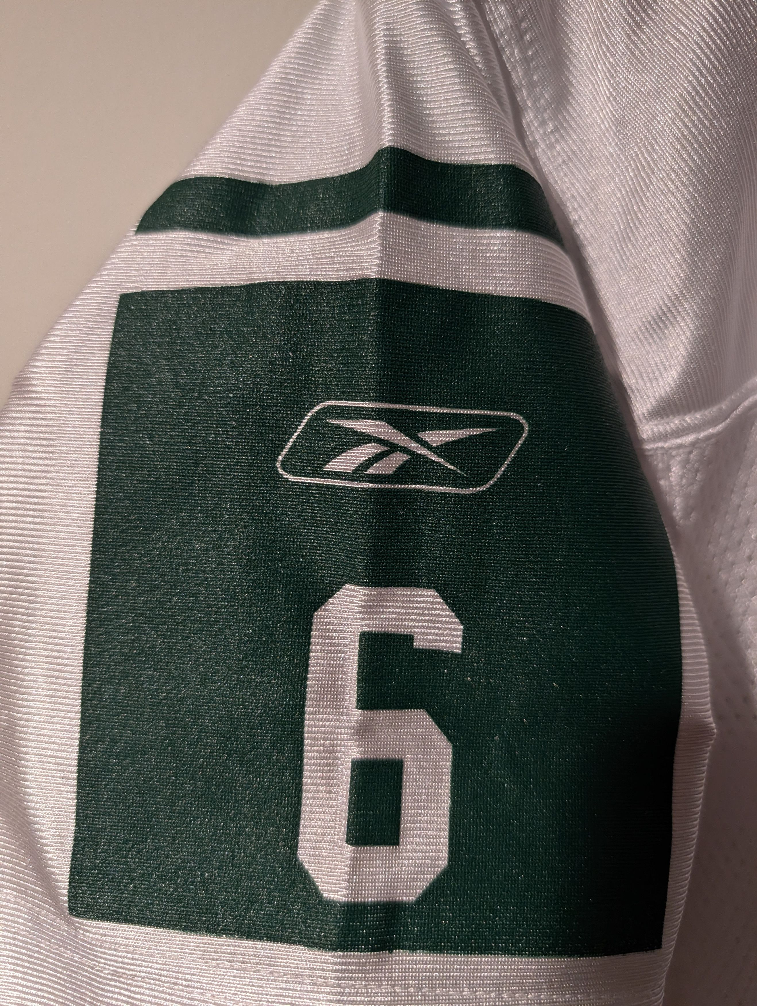 NFL Y2K Reebok New York Jets Mark Sanchez #6 NFL Jersey Youth L Size US L / EU 52-54 / 3 - 6 Thumbnail