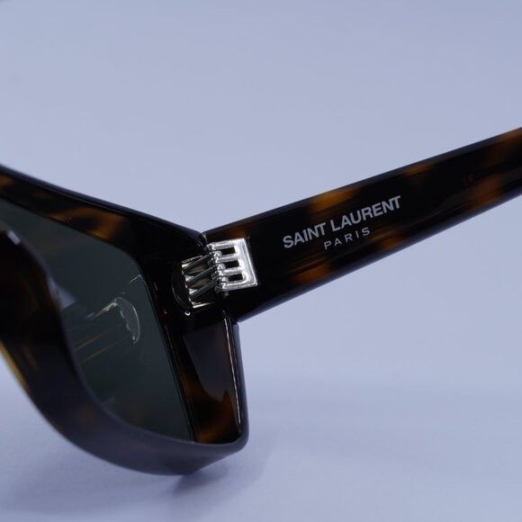 Saint Laurent Paris Saint Laurent SL 757 002 Sunglasses Havana Square Frame Size ONE SIZE - 9 Thumbnail