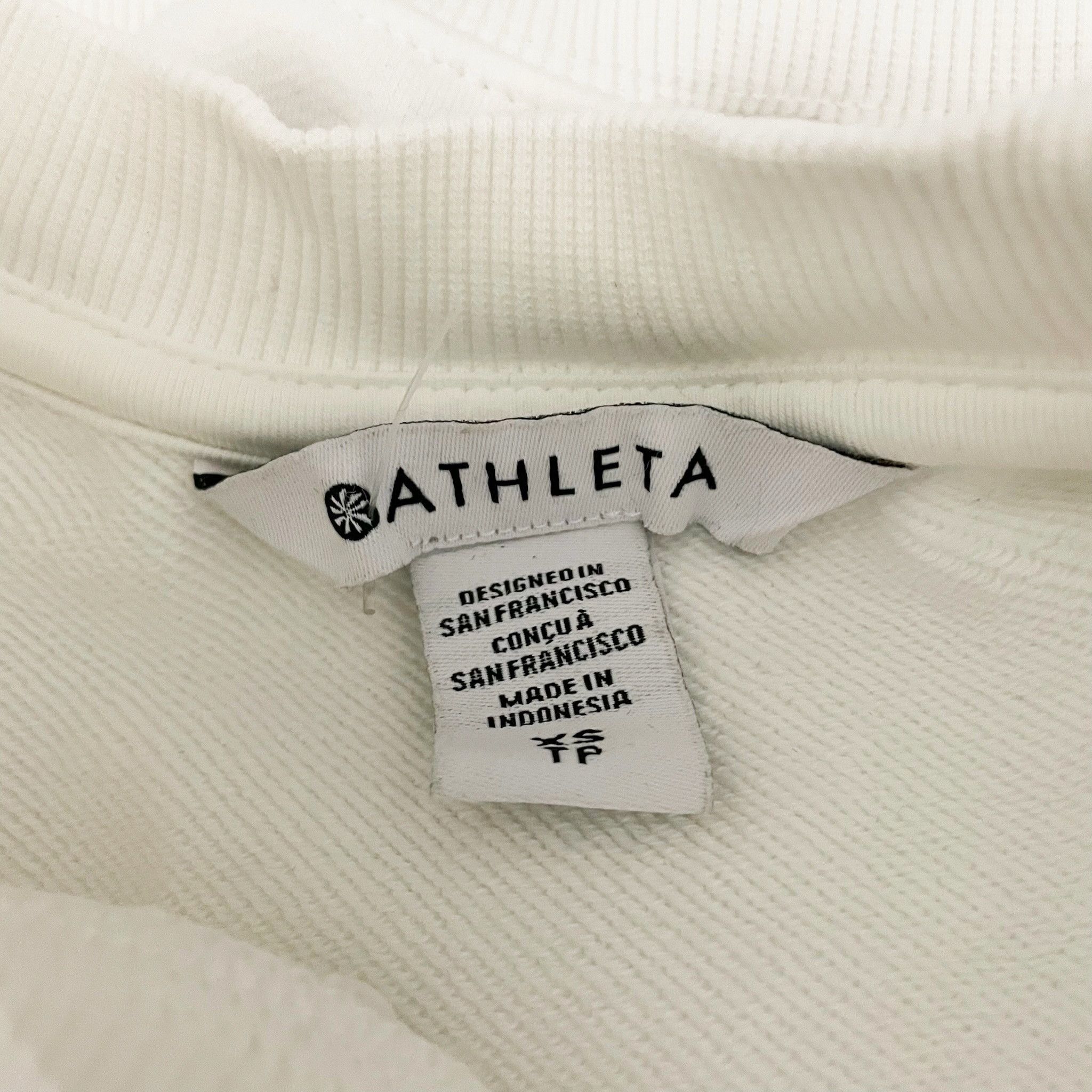 Athleta Athleta Women's Cotton Stretch Terry Crop Size XS / US 0-2 / IT 36-38 - 2 Thumbnail