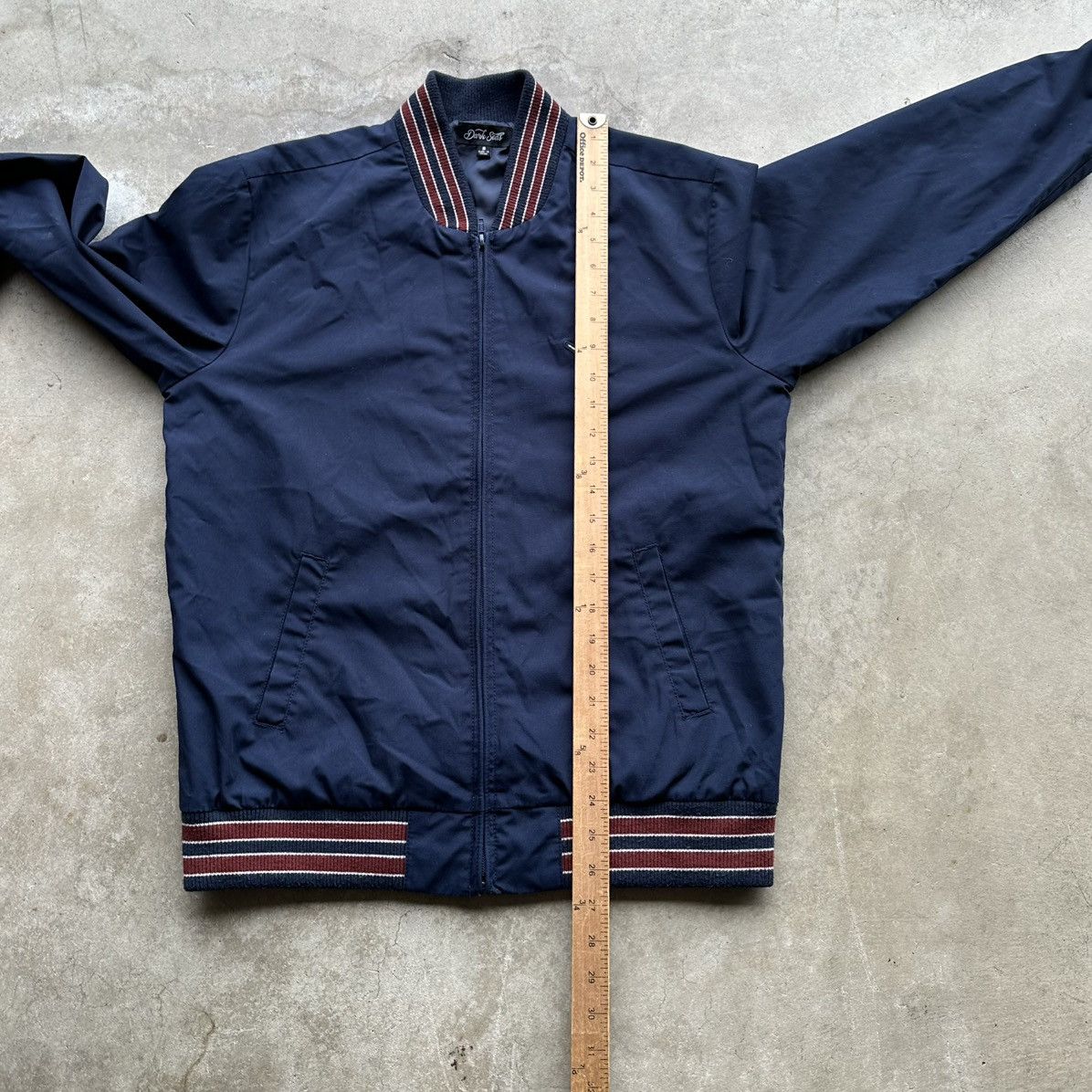Dark Seas Division Dark Seas Varsity Jacket Men Size Small Zip Up Navy Baseball Size US S / EU 44-46 / 1 - 5 Thumbnail